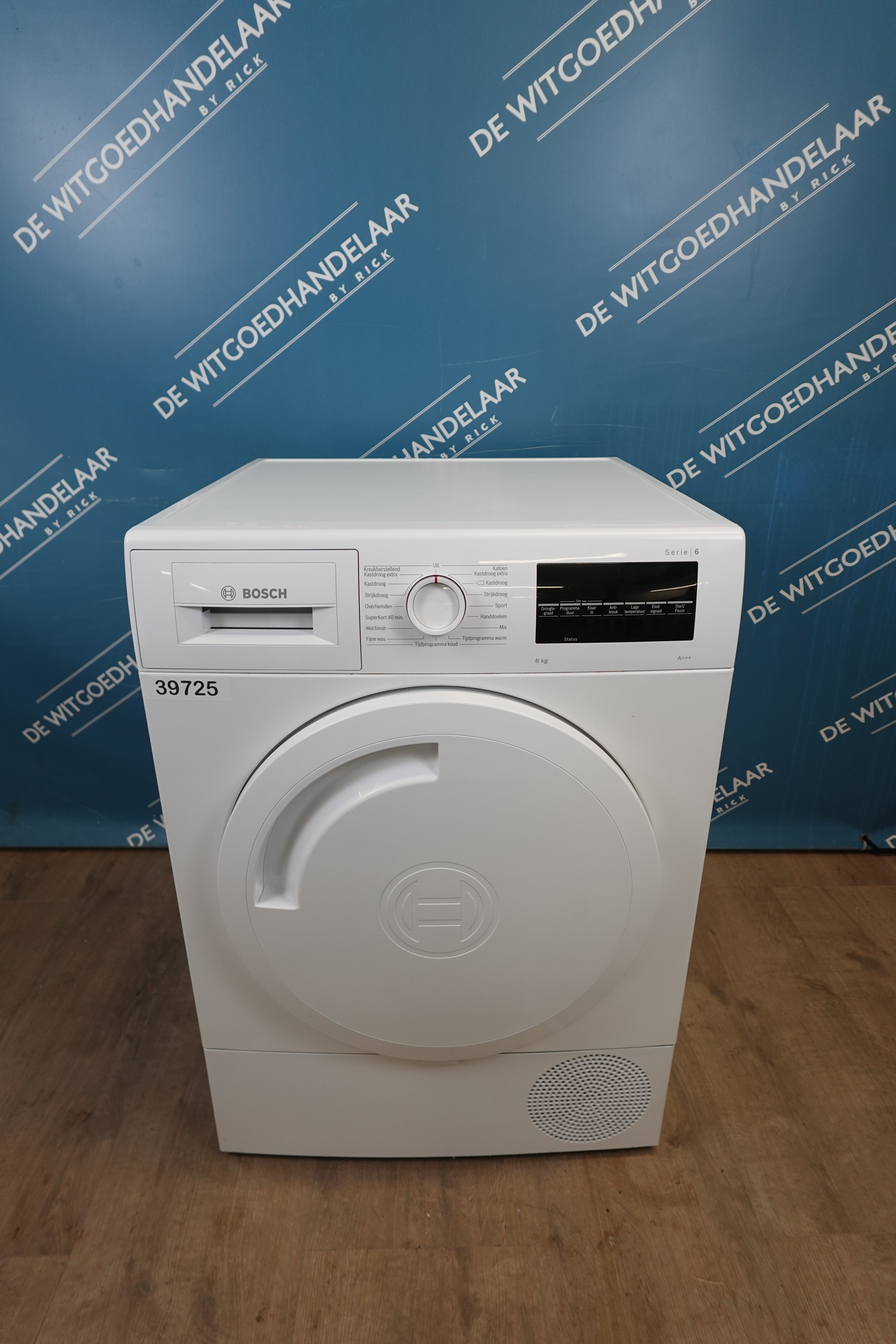 Warmtepompdroger Bosch serie 6  8 kg