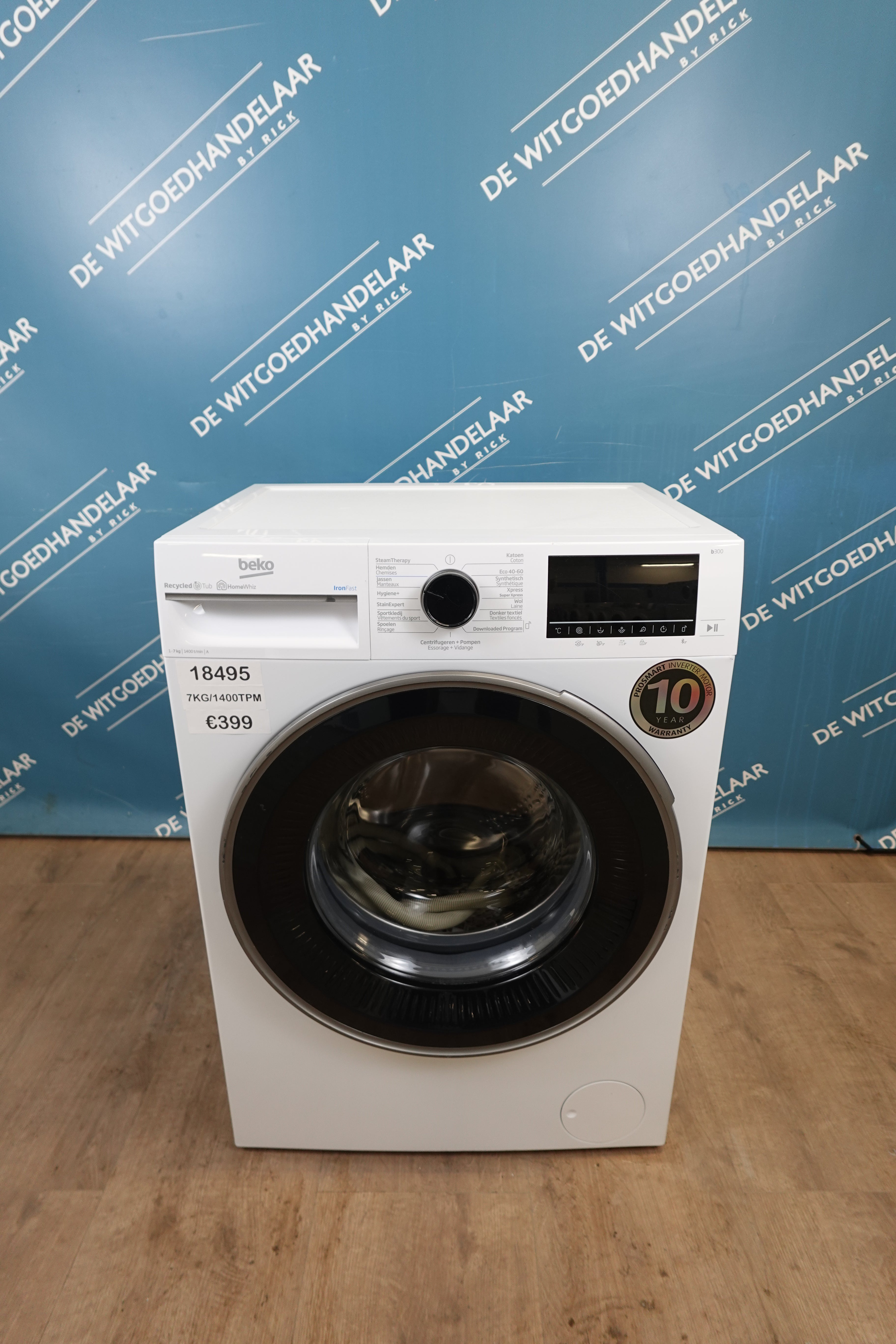 Wasmachine Beko b300 7 kg 1400 toeren