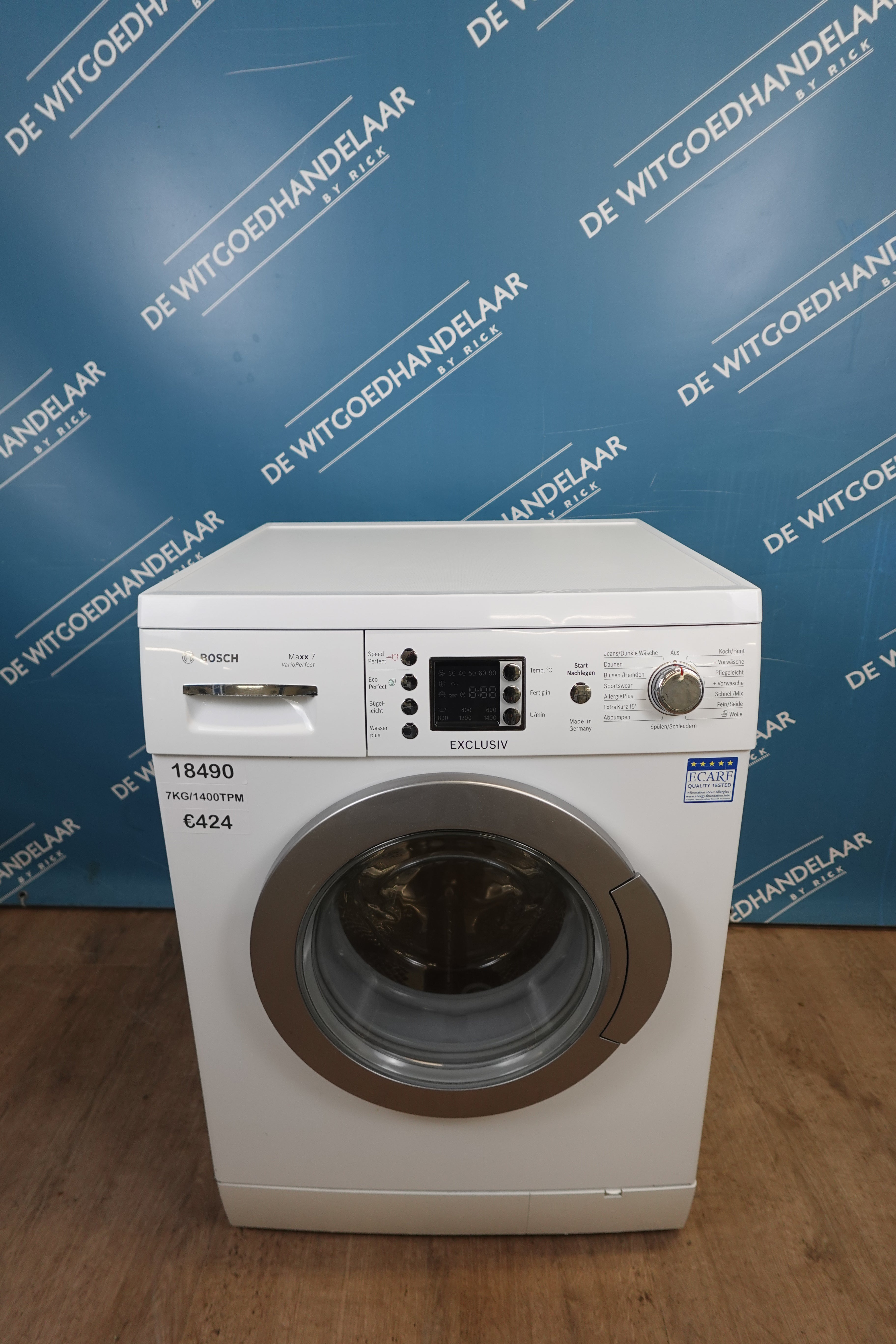 Wasmachine Bosch Maxx 7 7 kg 1400 toeren