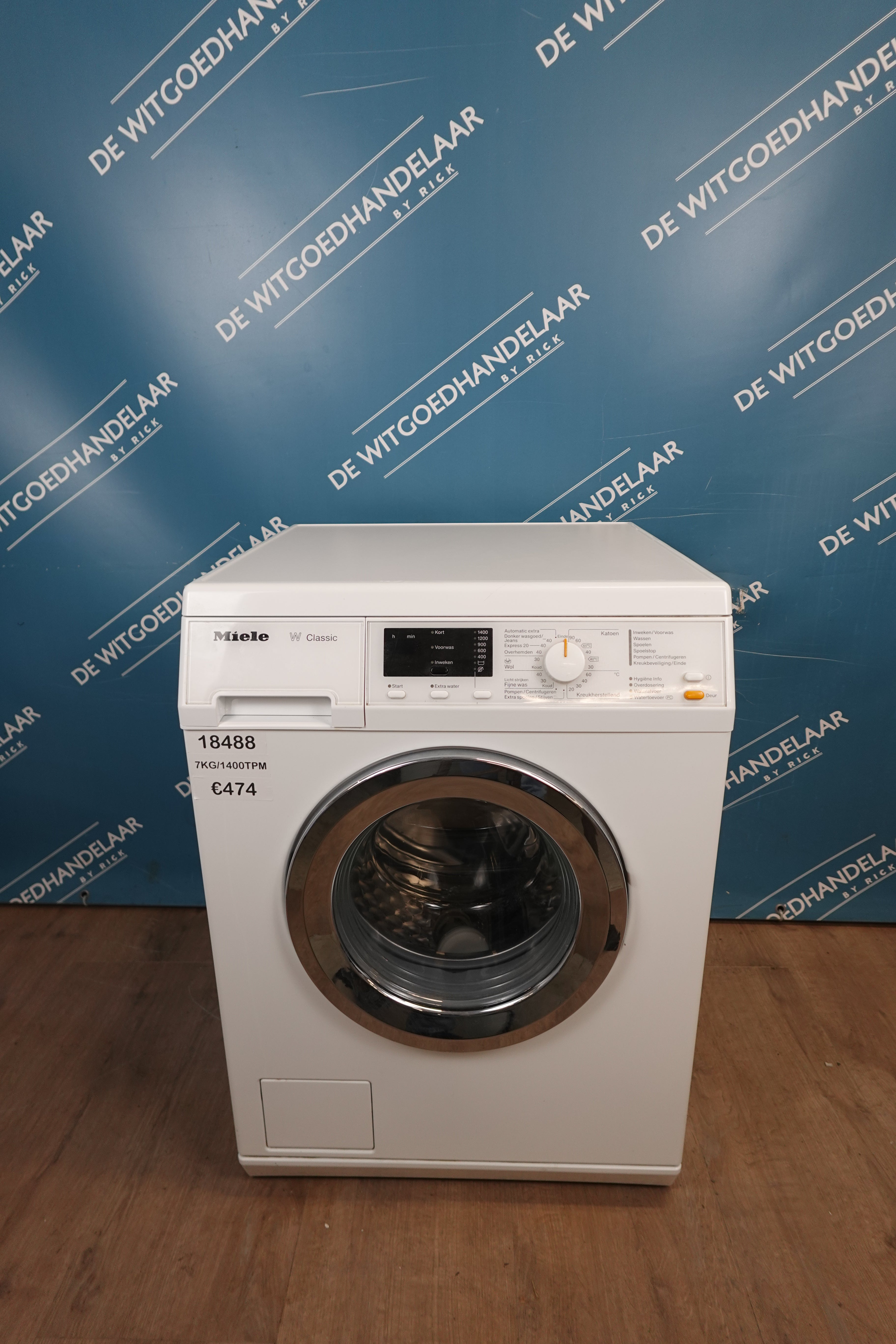 Wasmachine Miele W Calssic 7 kg 1400 toeren