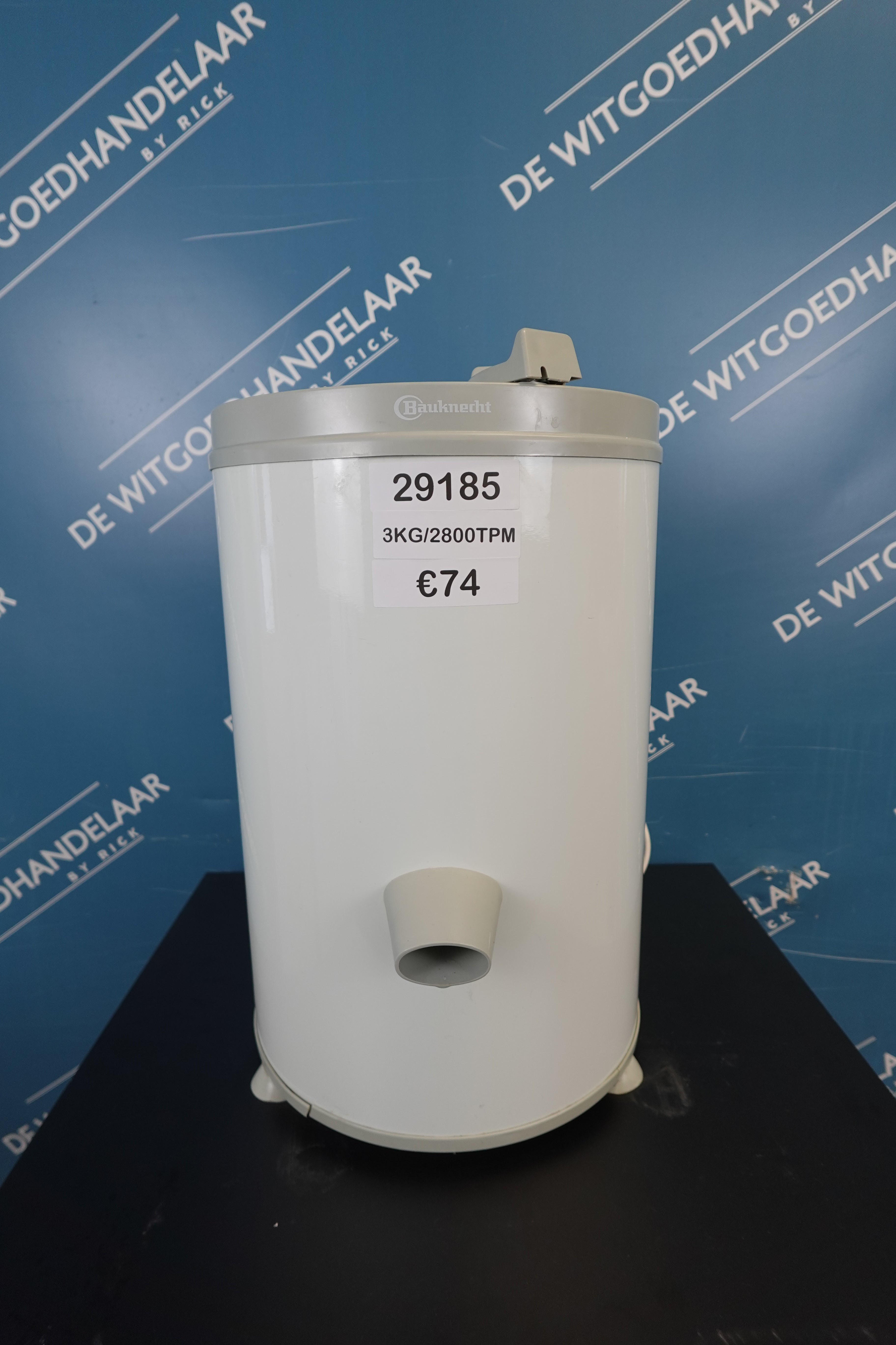 Centrifuge Bauknecht 3 kg 2800 toeren