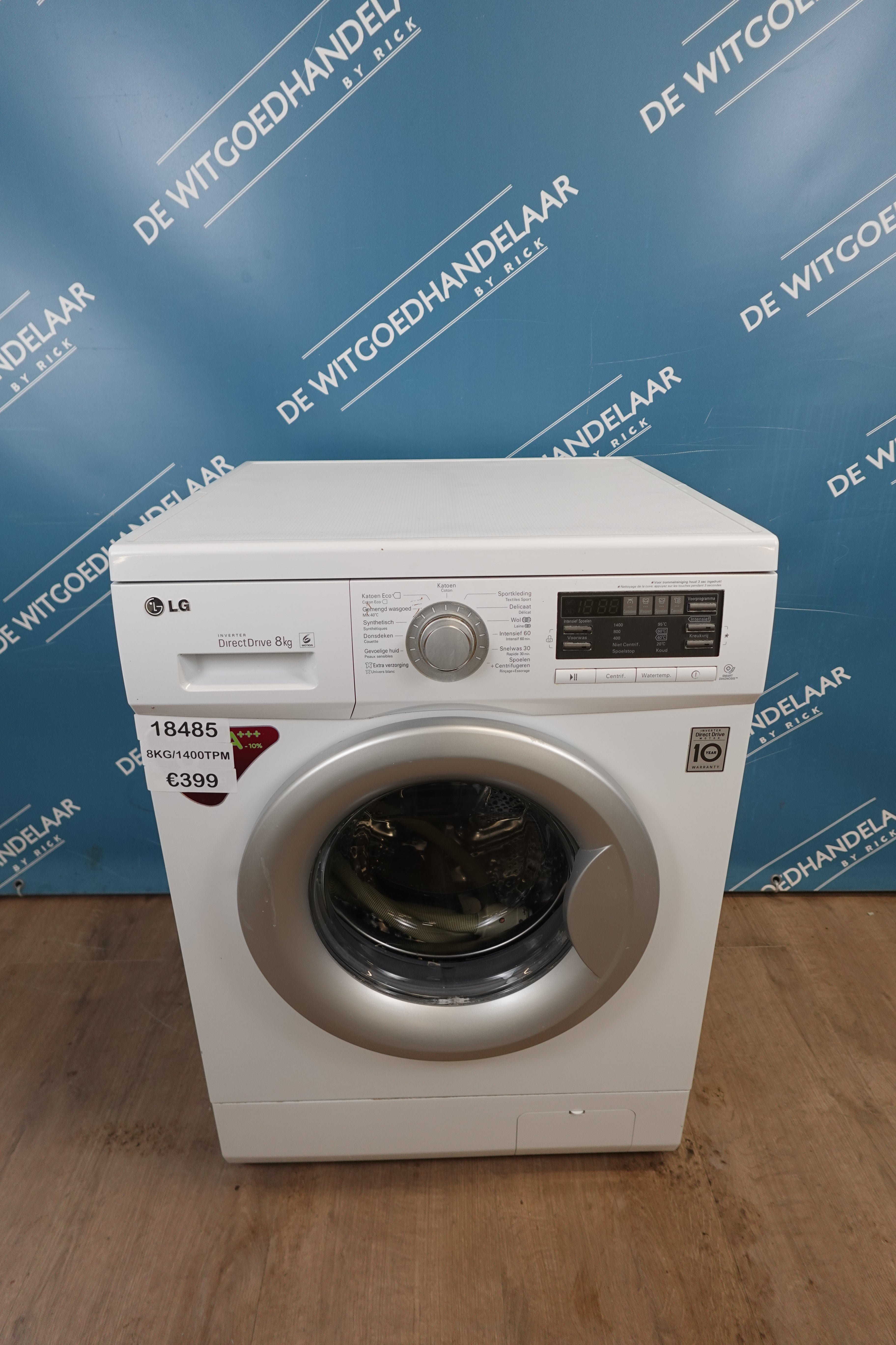 Wasmachine LG 8 kg 1400 toeren