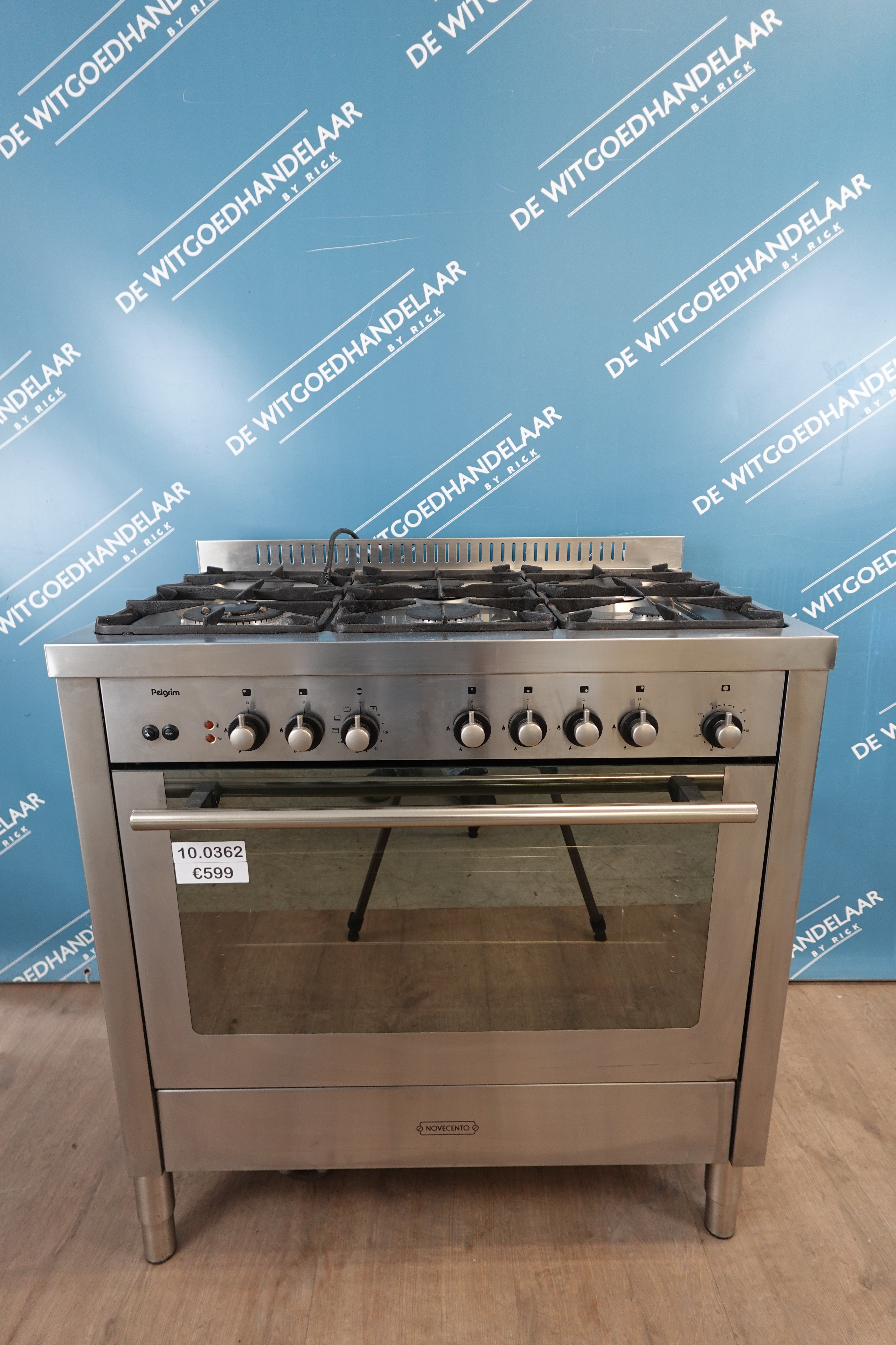 Gasfornuis met Elektrische oven Pelgrim