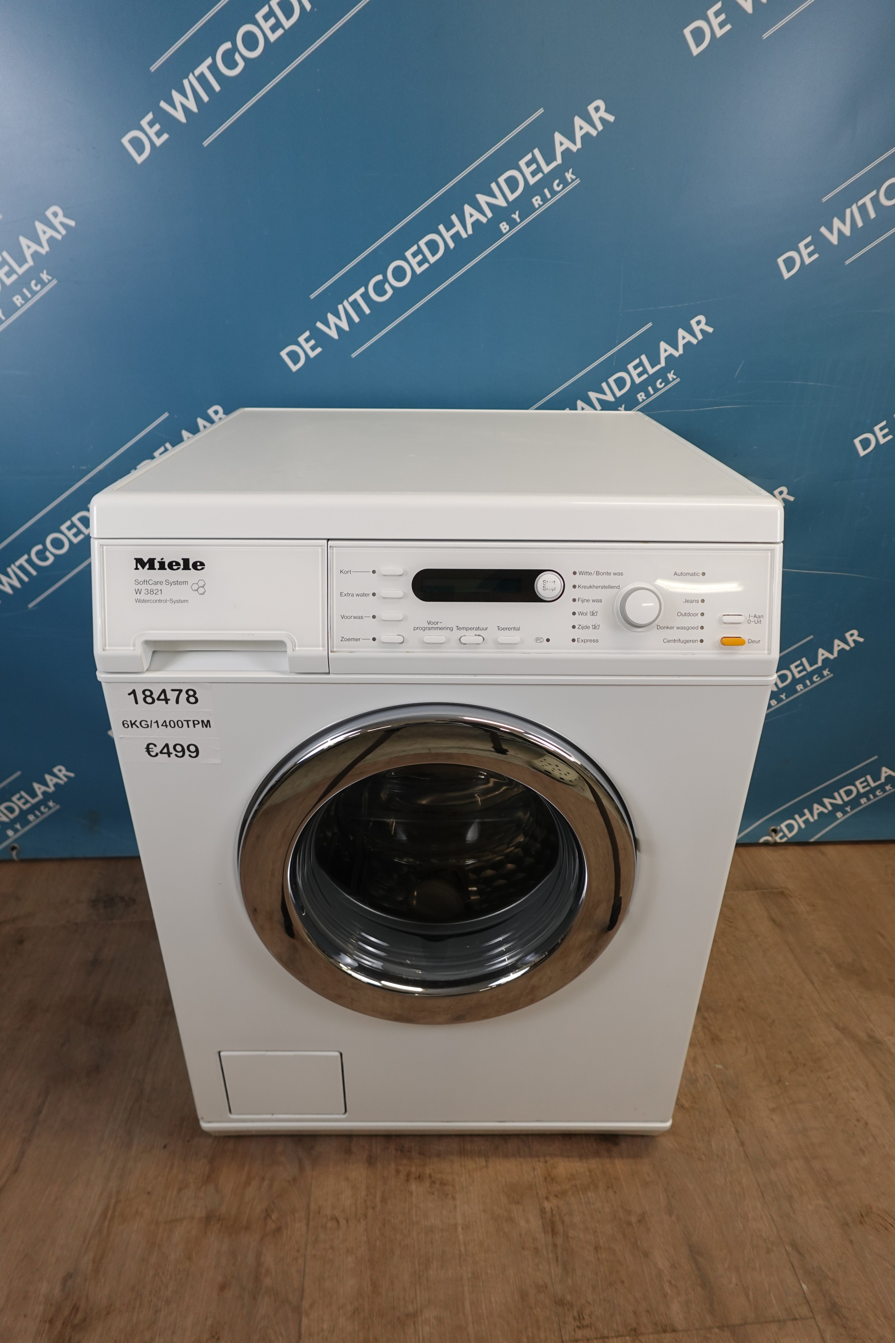 Wasmachine Miele W3821 6 kg 1400 toeren