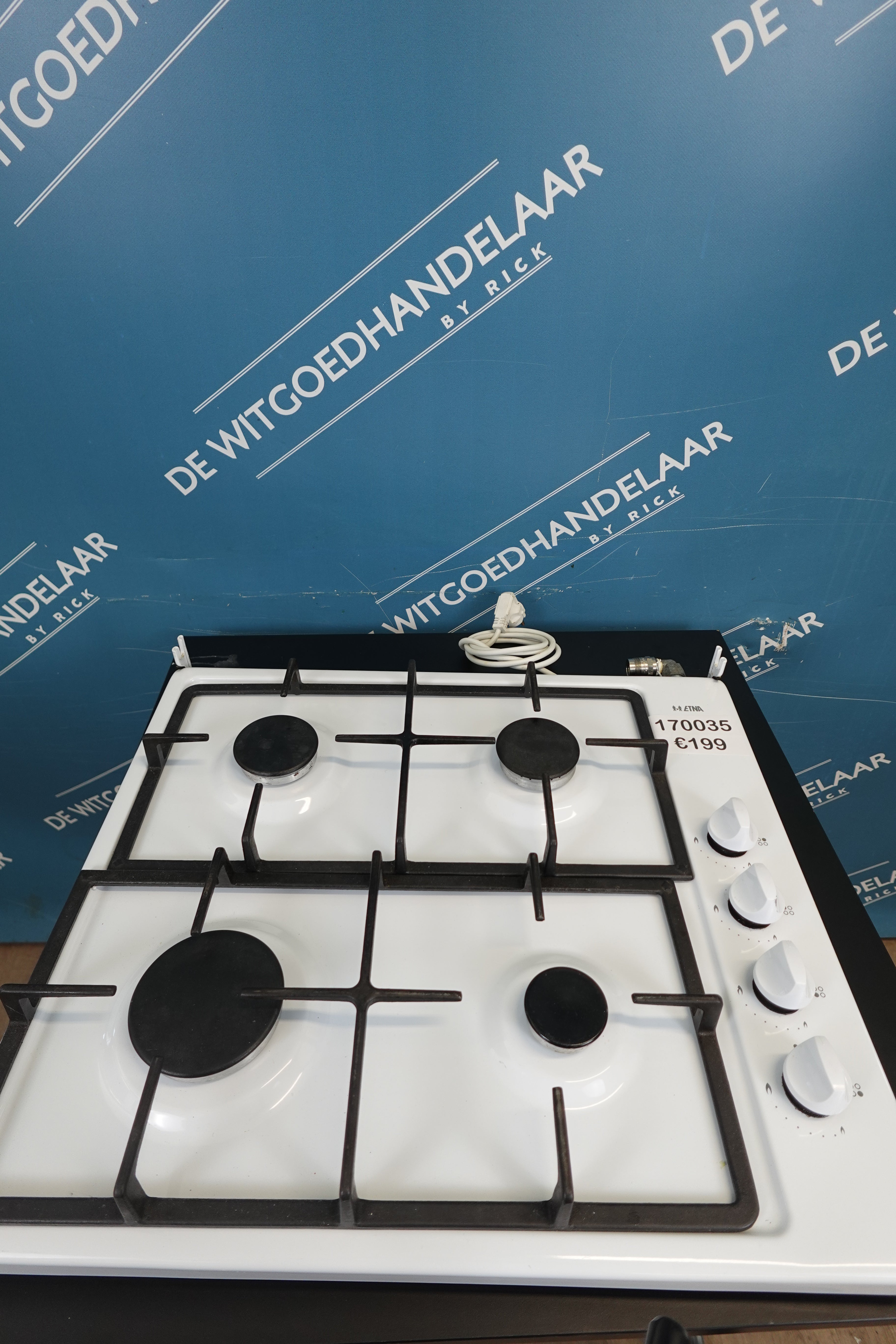 Vrijstaande elektrische kookplaat Etna