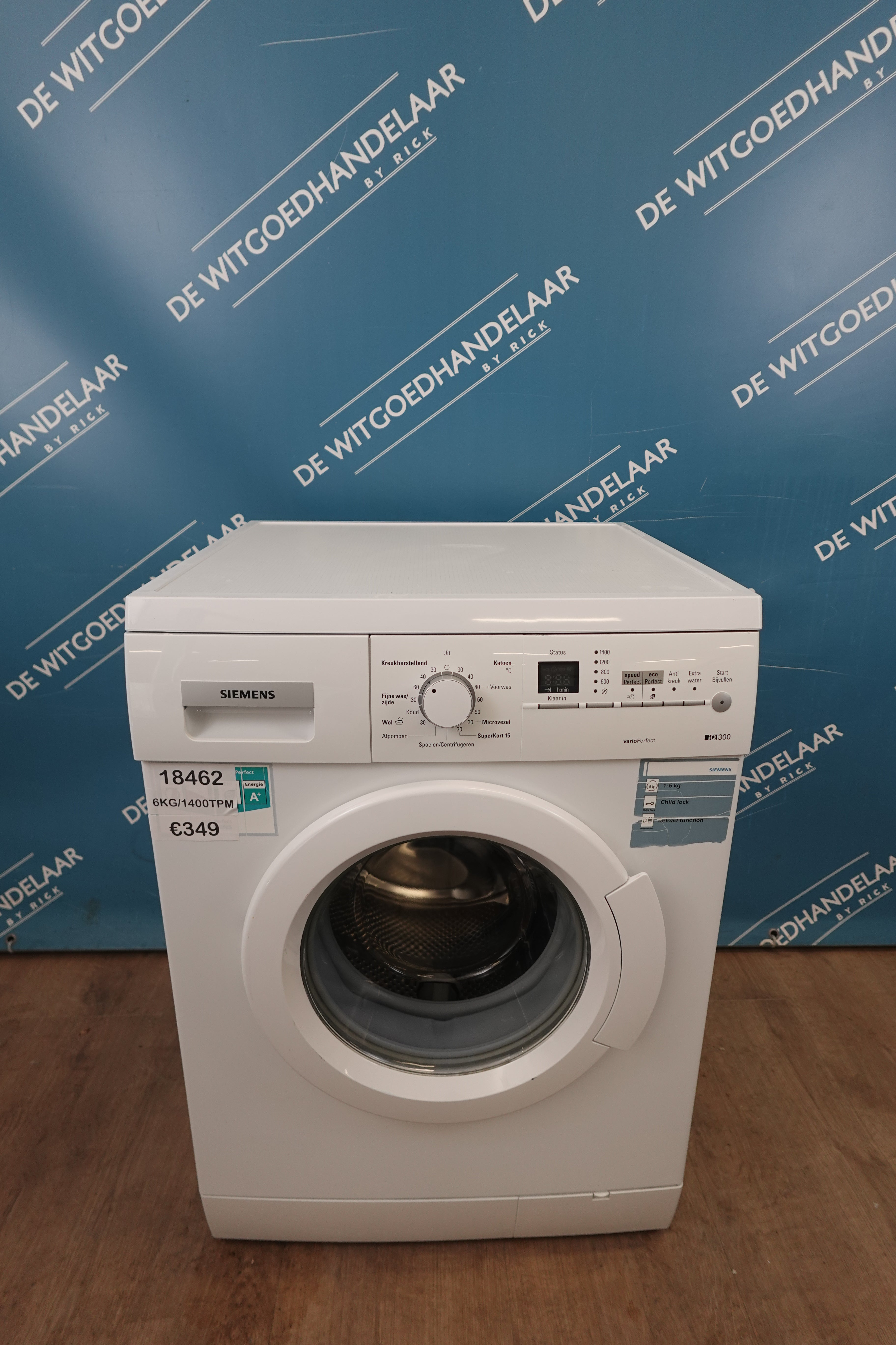 Wasmachine Siemens IQ300 6 kg 1400 toeren