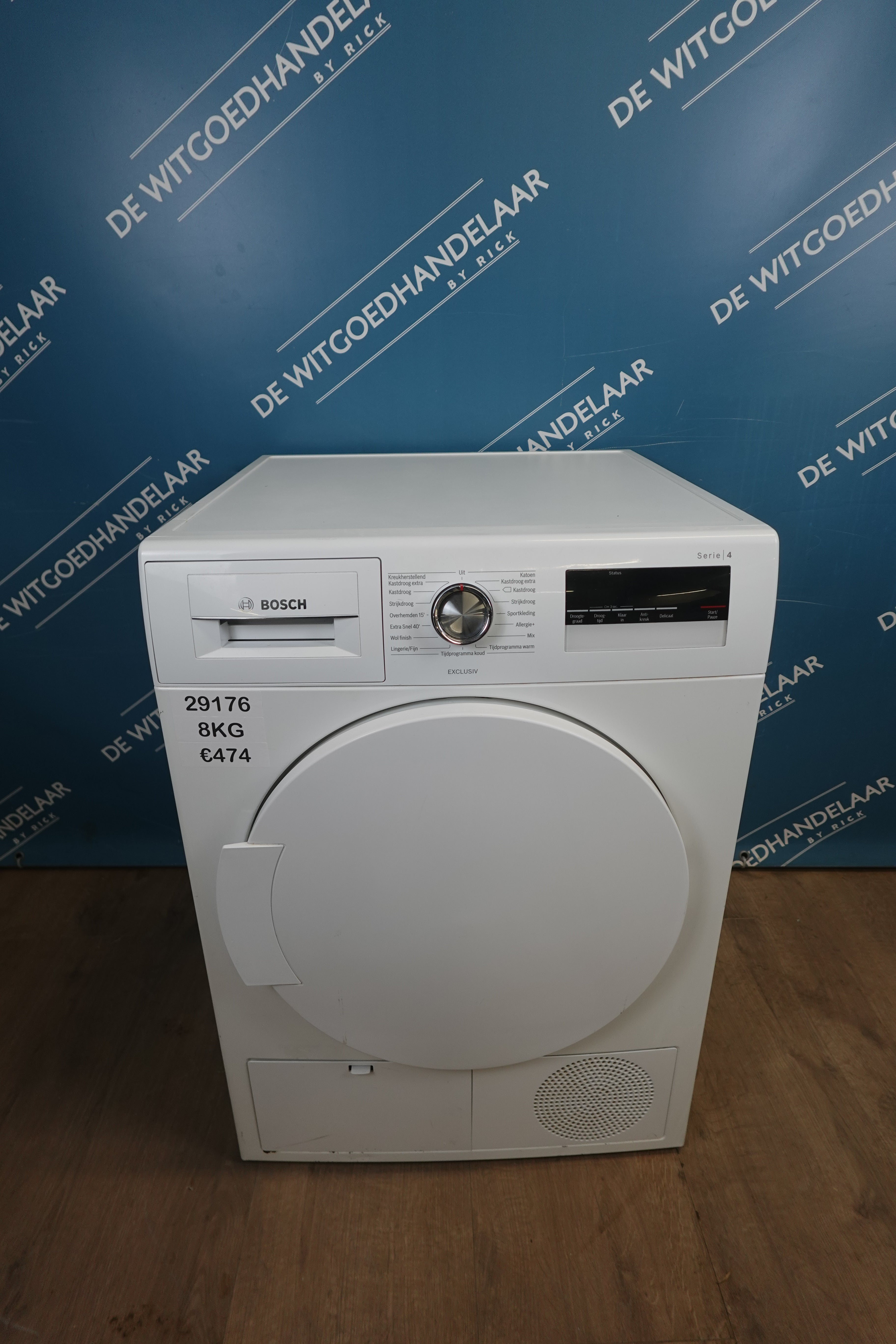 Condensdroger Bosch serie 4 8 kg