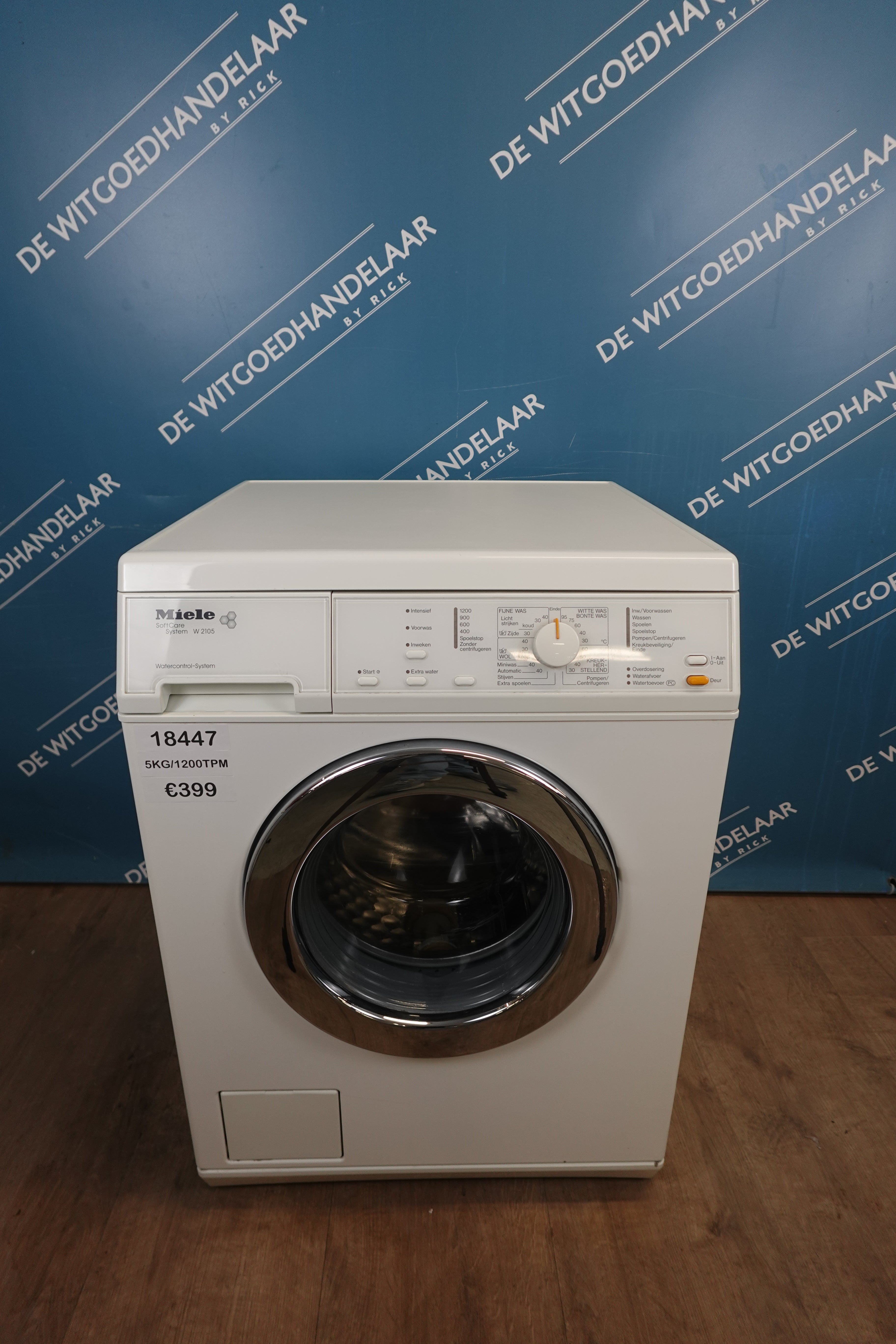 Wasmachine Miele W2105 5 kg 1200 toeren
