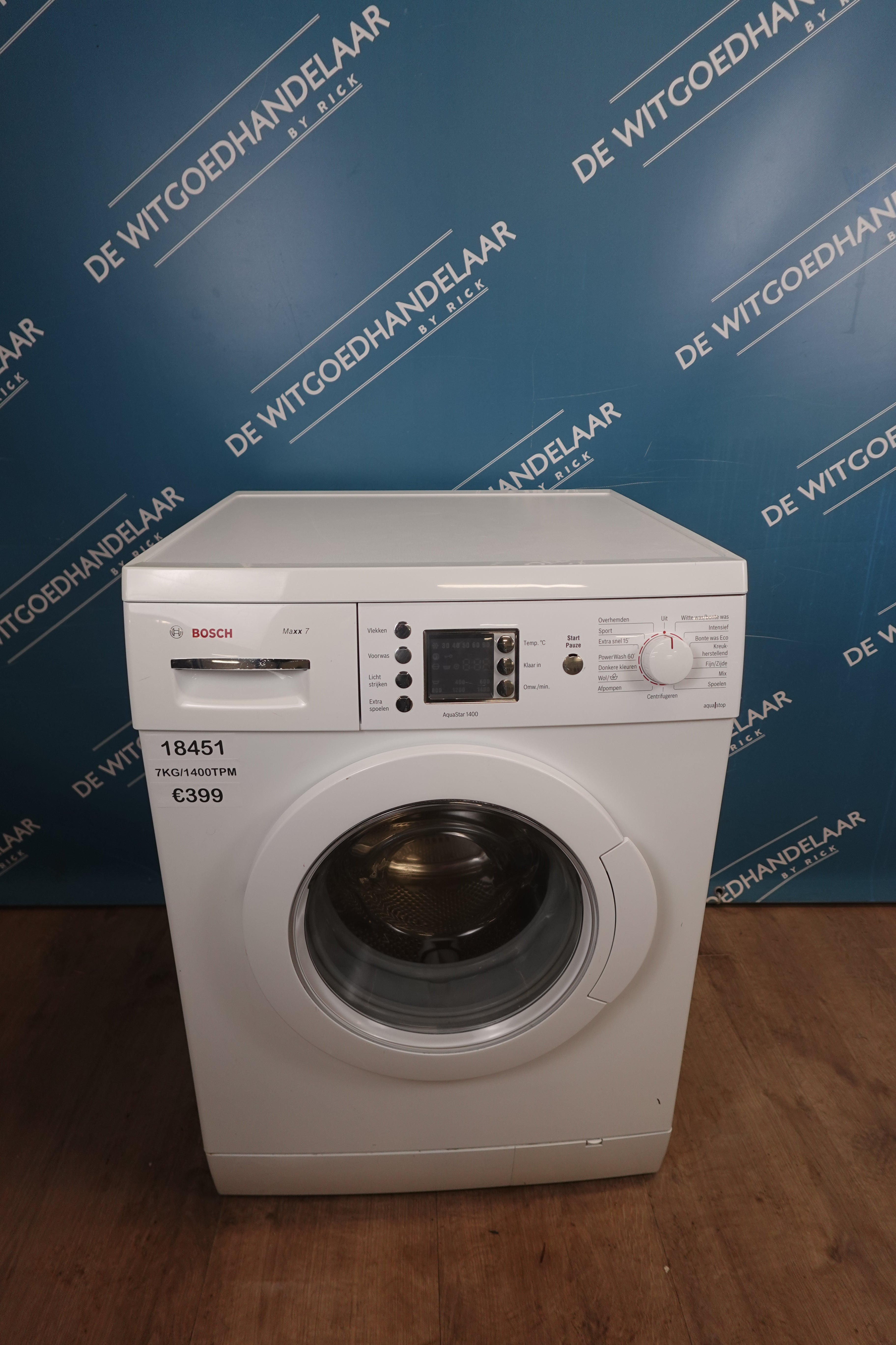 Wasmachine Bosch maxx 7 7 kg 1400 toeren