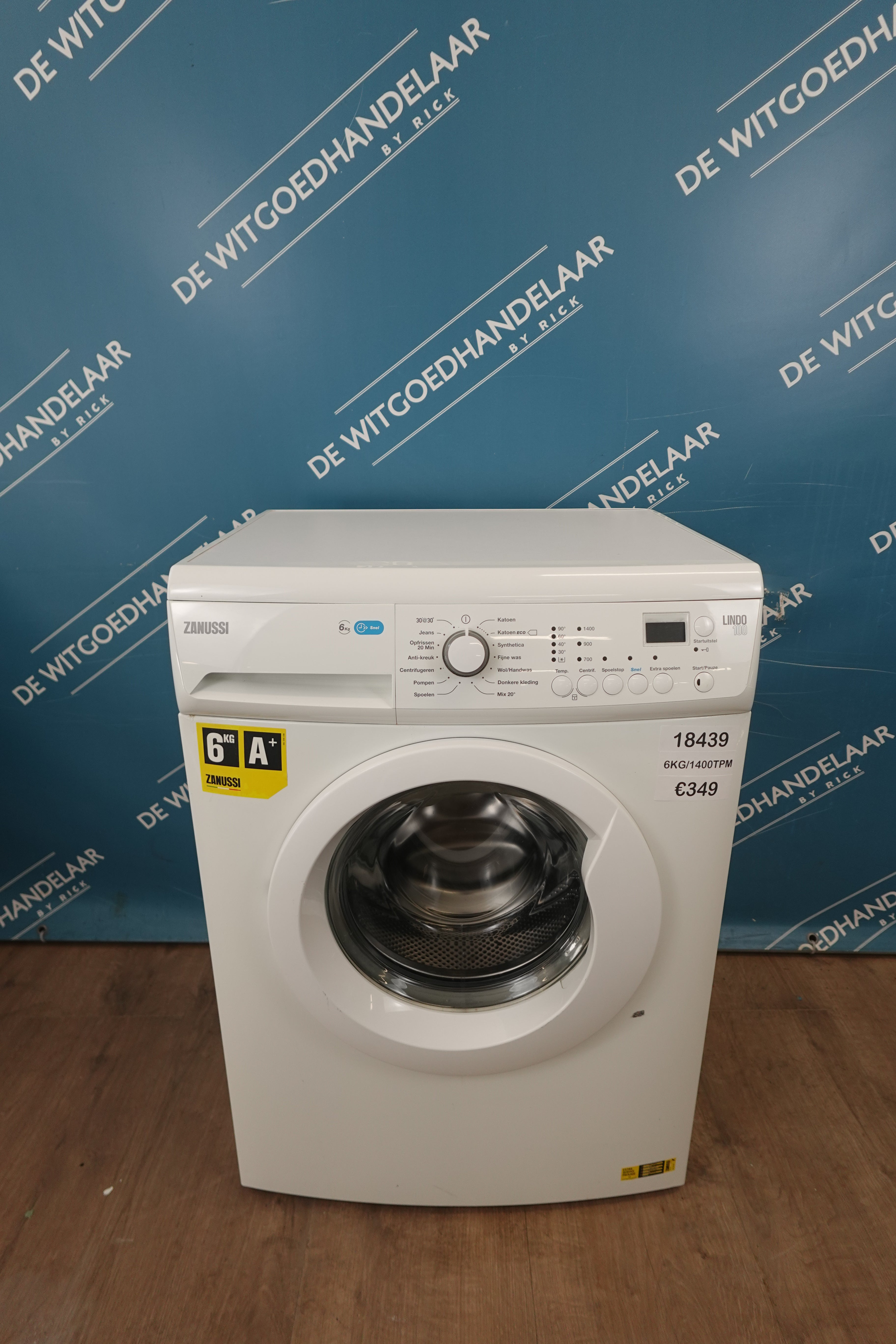Wasmachine Zanussi lindo 100 6 kg 1400 toeren