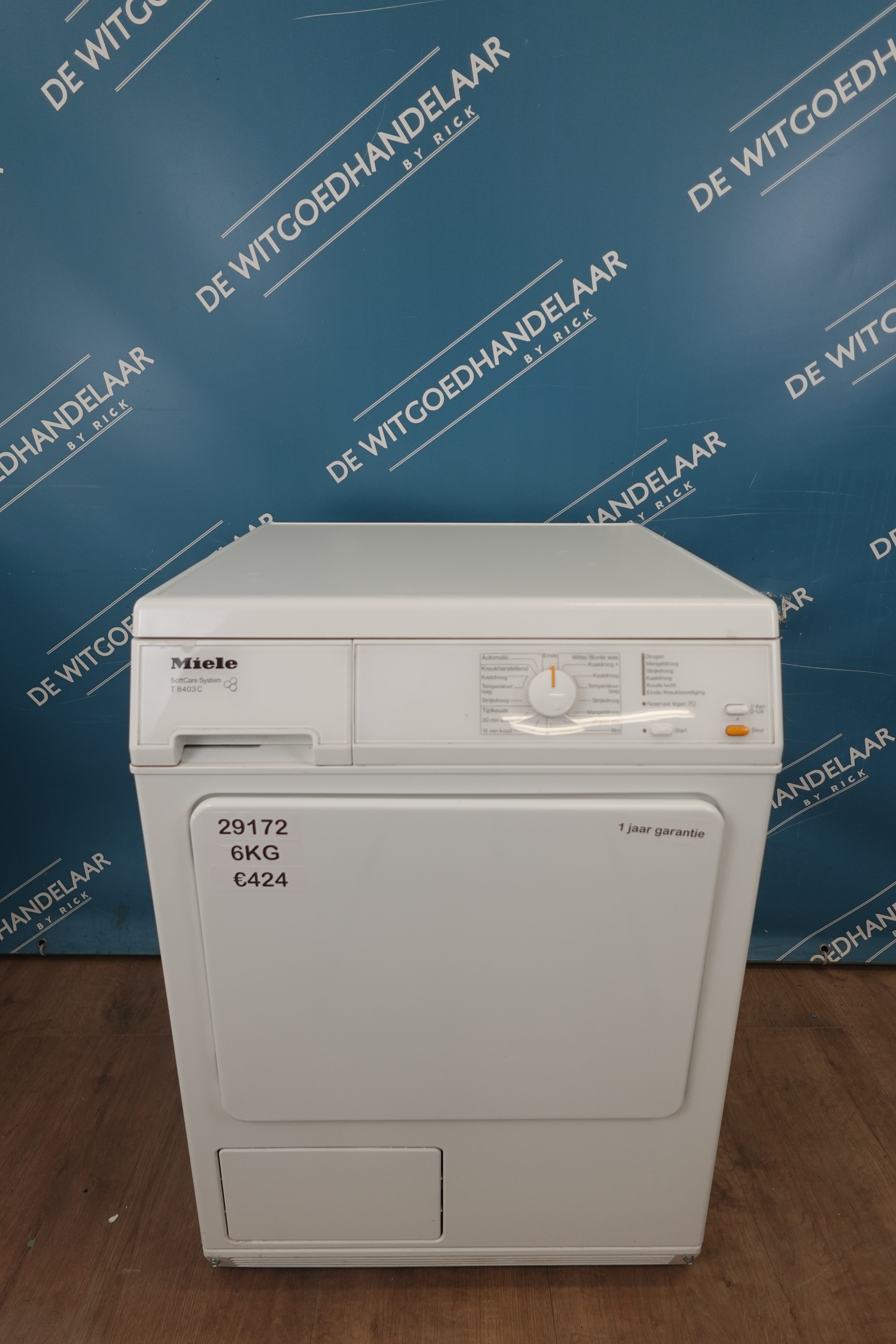 Condensdroger Miele T8403C 6 kg