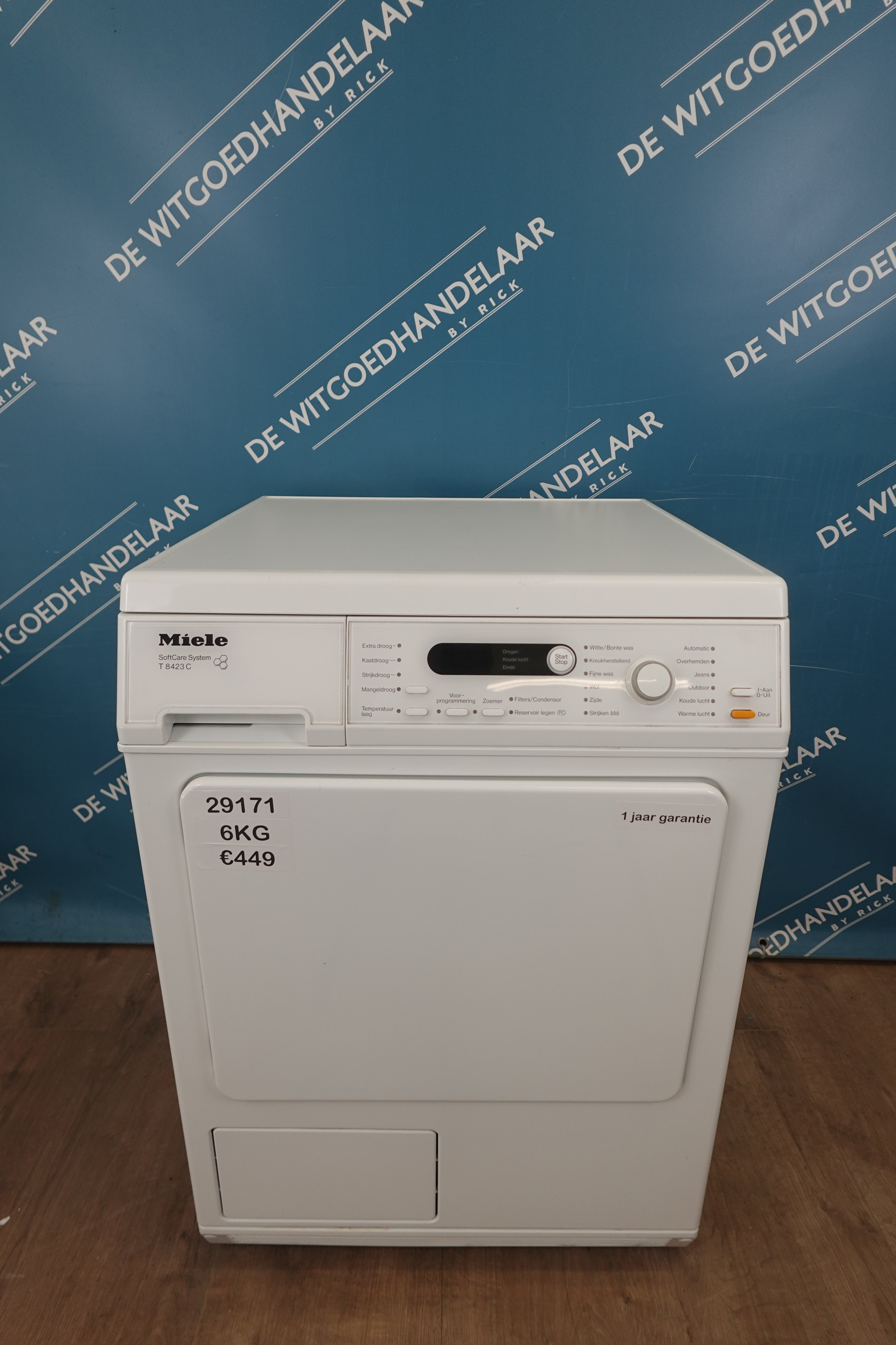Condensdroger Miele T8423C 6 kg