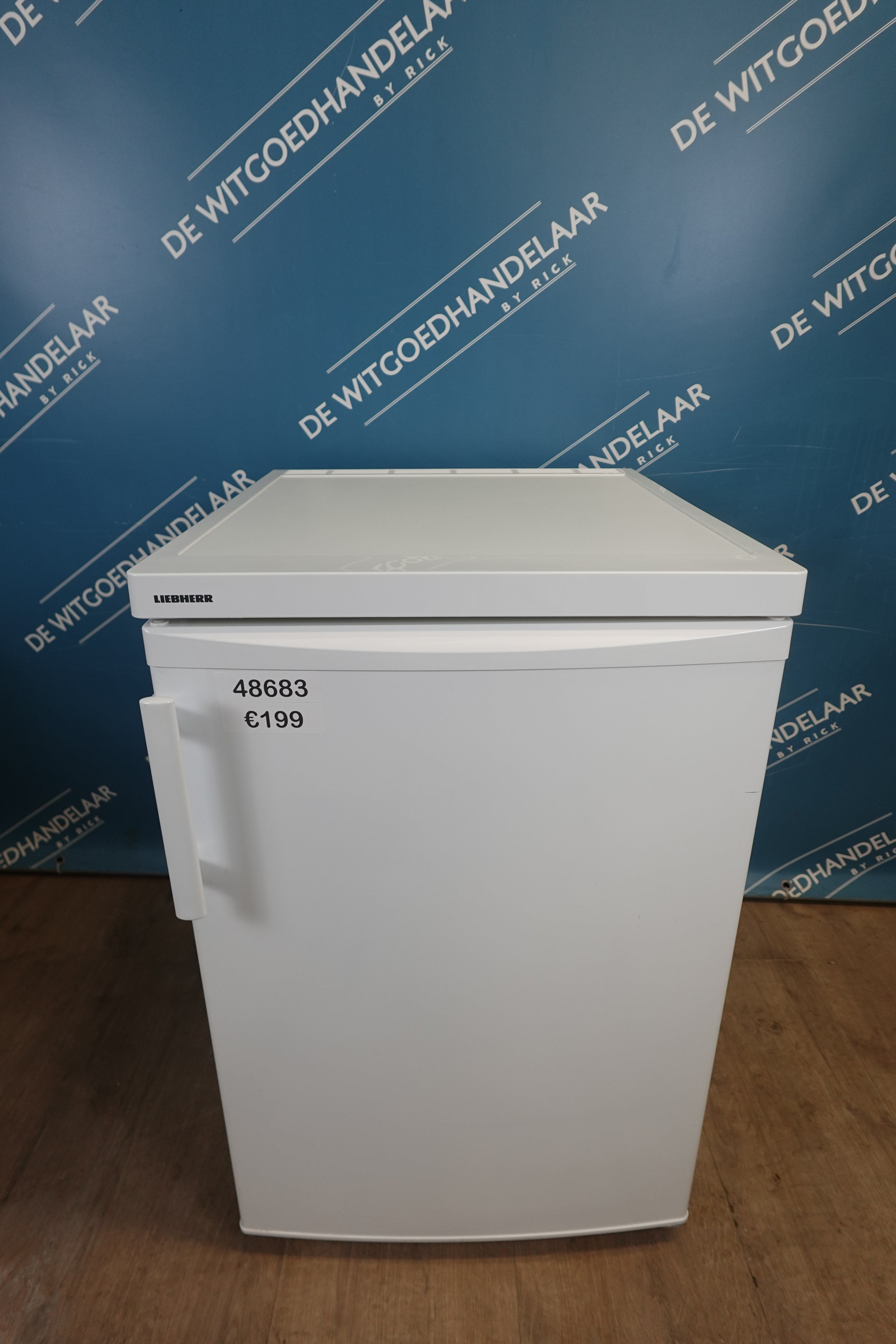 vrijstaande koel- vriescombinatie tafelmodel Liebherr