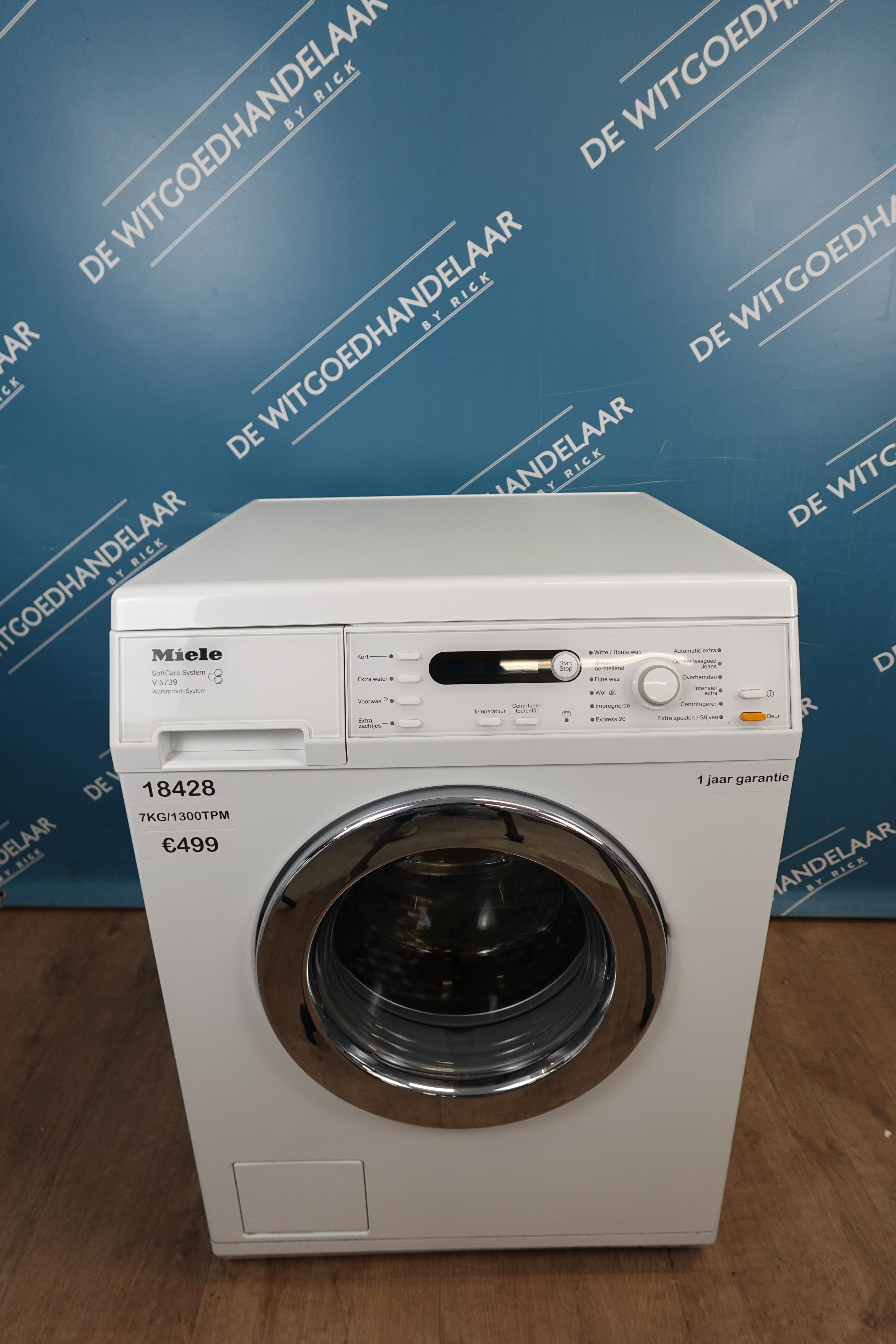 Wasmachine Miele V5739 7 kg 1300 toeren