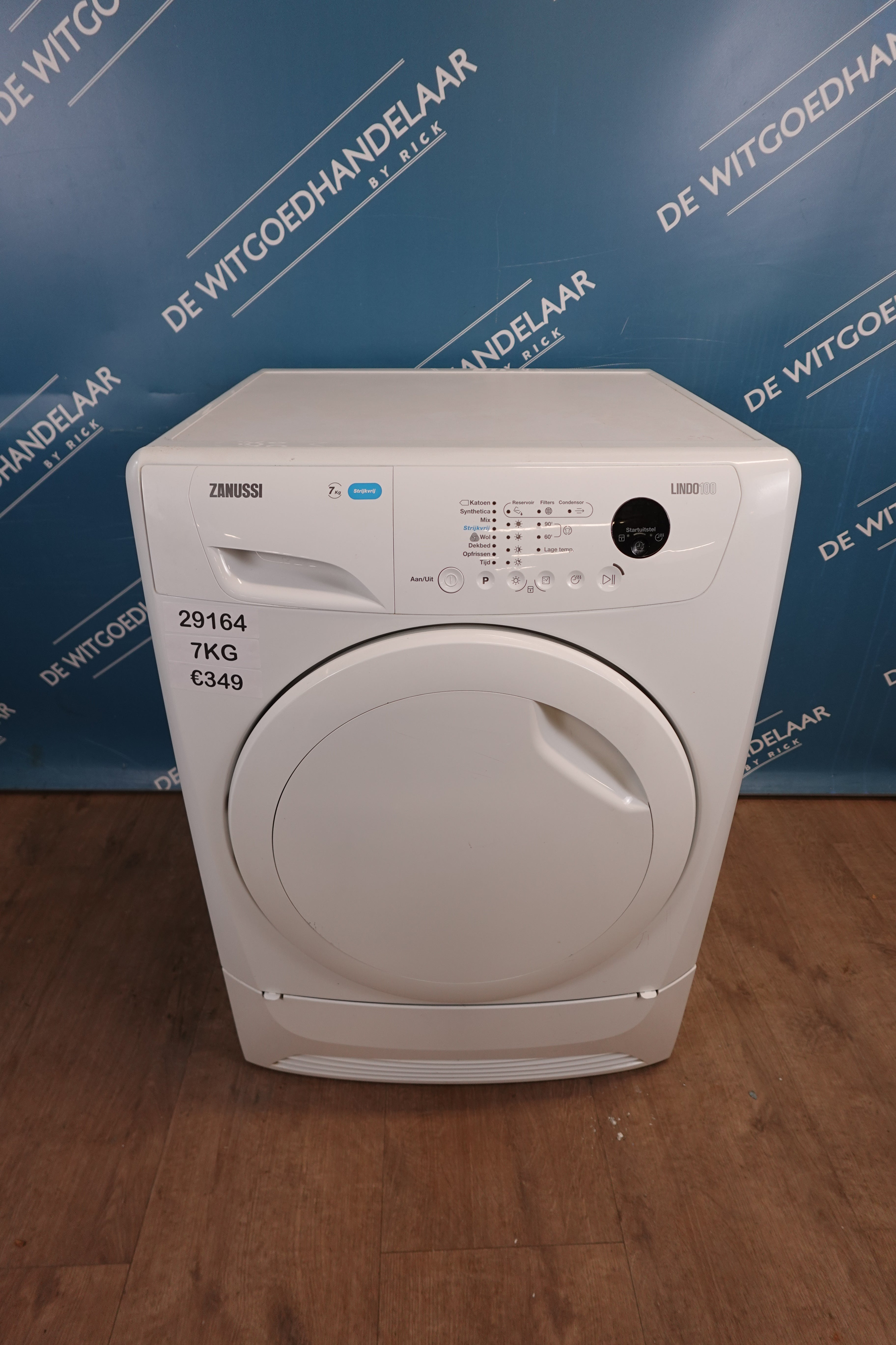 Condensdroger Zanussi Lindo 100 7 kg