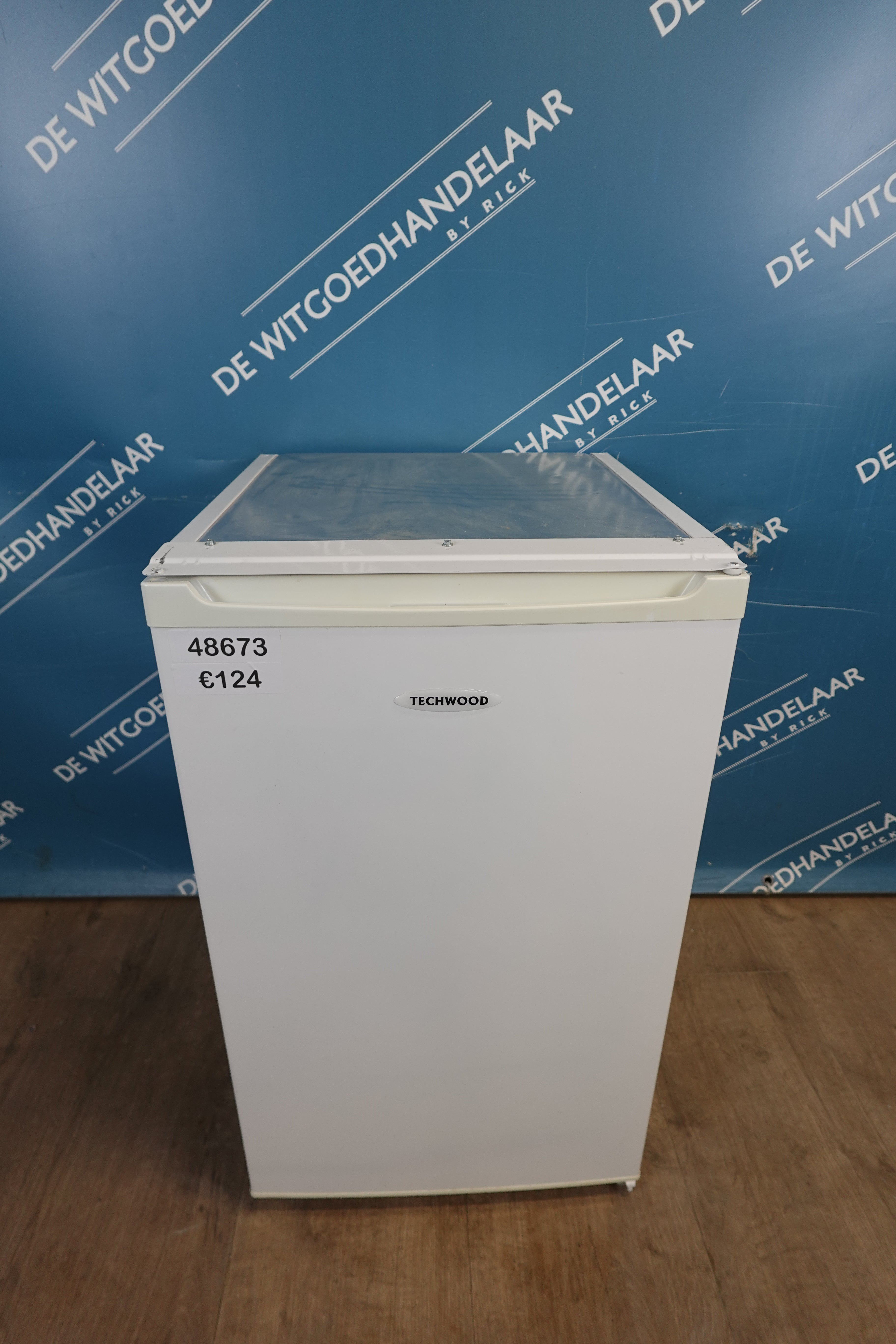 vrijstaande koel- vriescombinatie tafelmodel Techwood