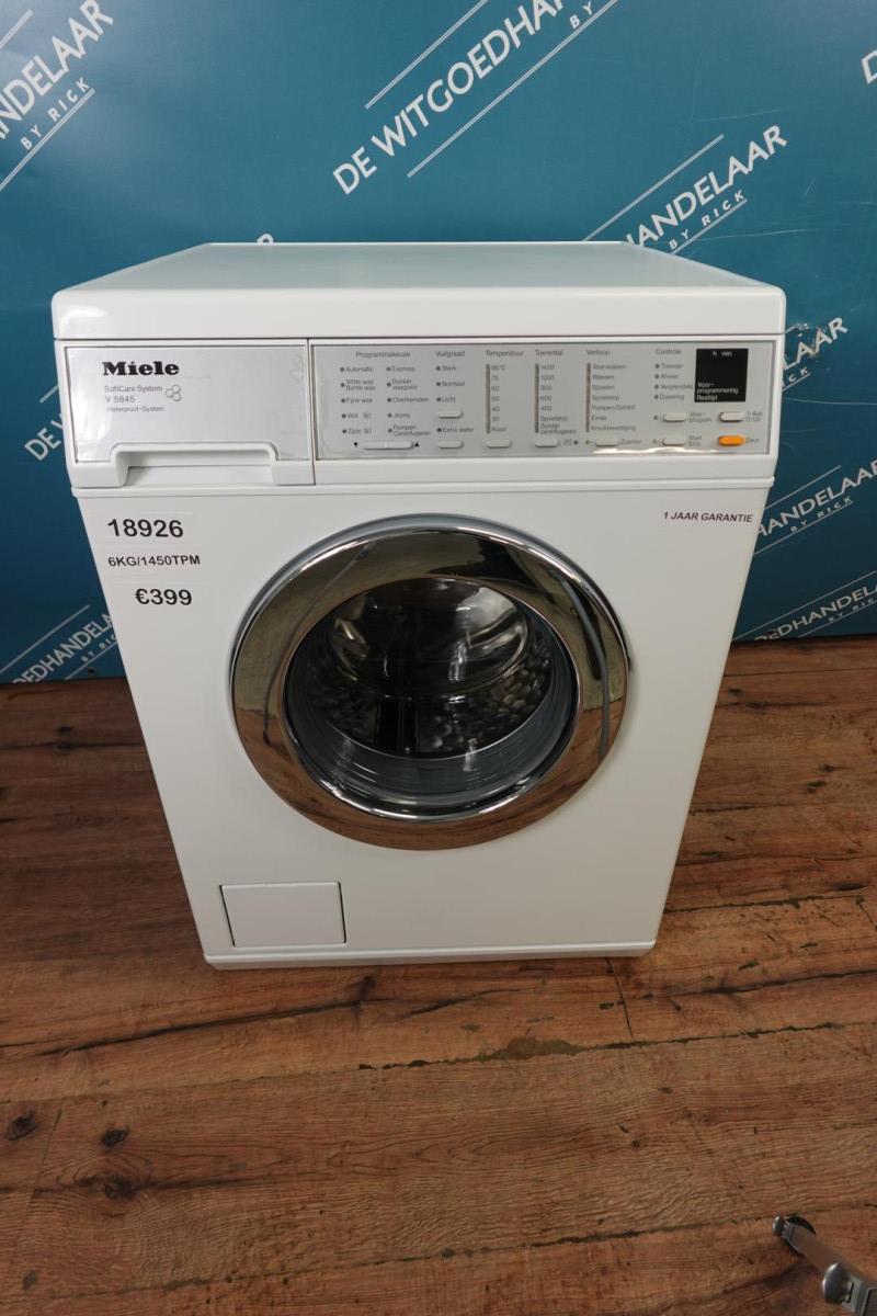 Wasmachine 6 kg 1450 toeren Miele V5845 Softcare System (1 JAAR GARANTIE!)