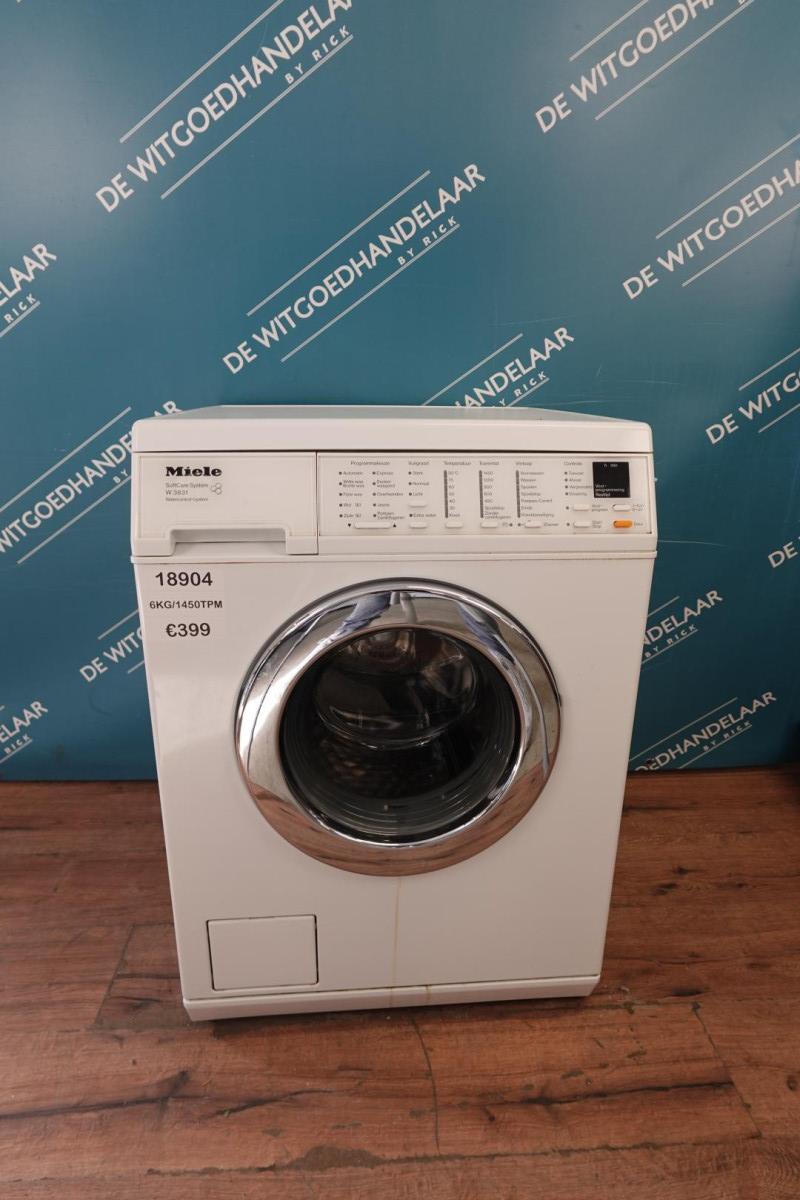 Wasmachine 6 kg 1450 toeren Miele W3831 Softcare System (1 JAAR GARANTIE!)