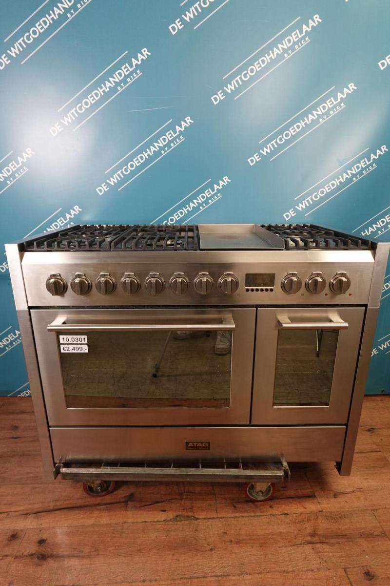 ATAG FG1211DA - Fornuis - met Teppan Yaki ( €8500 Nieuwprijs )