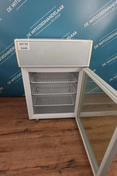 Displayvriezer met glasdeur Tefcold