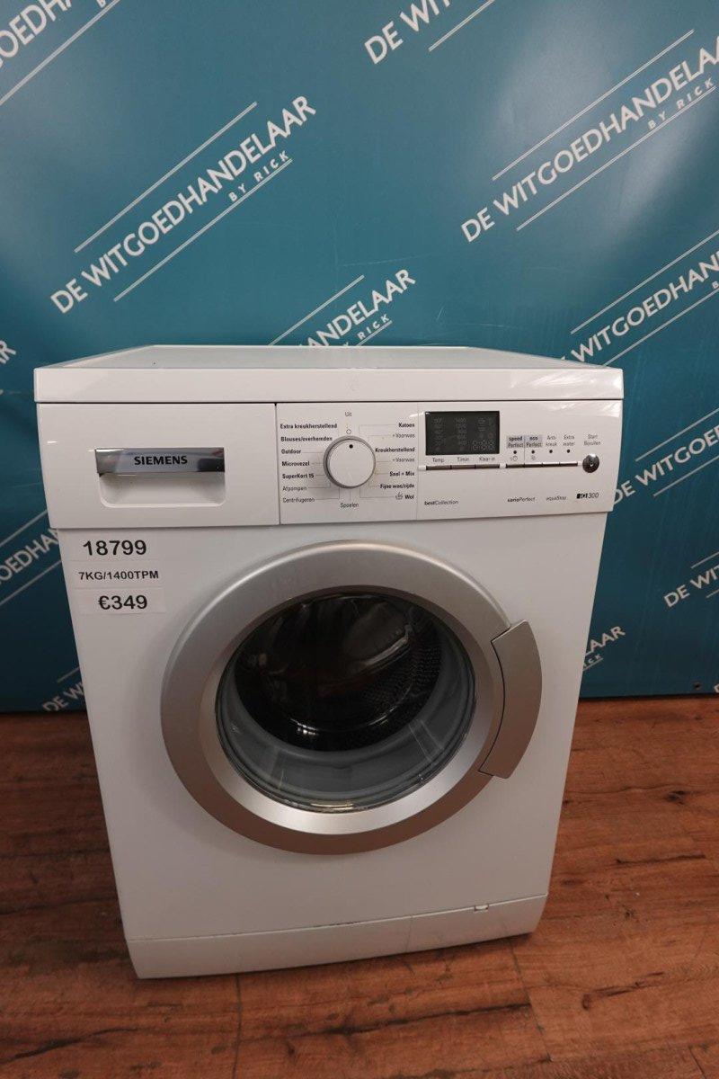 Wasmachine 7 kg 1400 toeren Siemens iQ300 varioPerfect