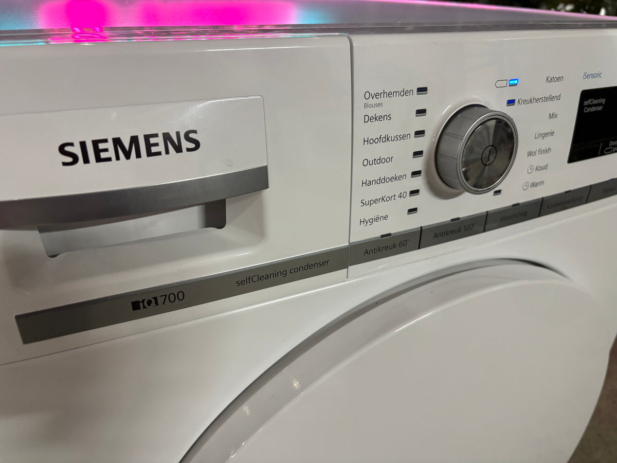 Siemens iQ700 9kg Warmtepomp droger