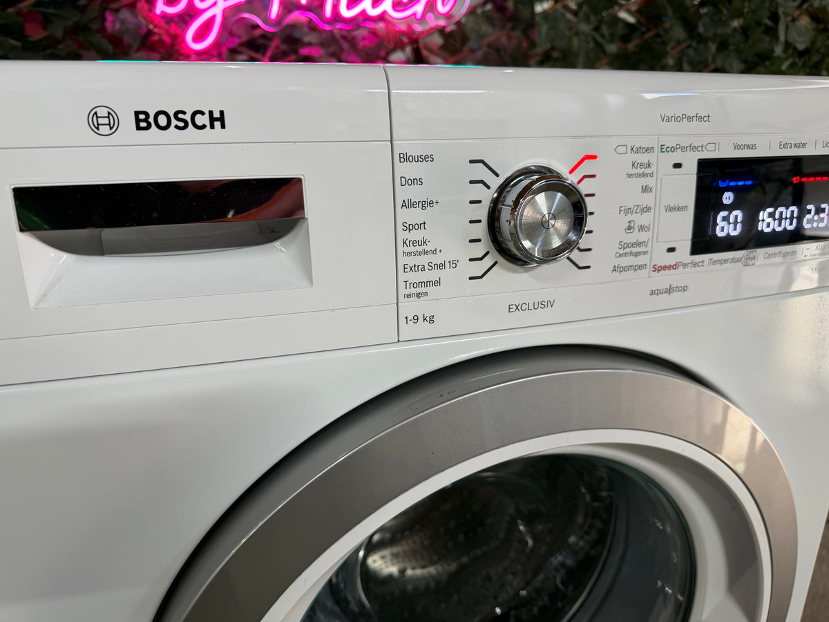 Bosch Serie 8 9kg Wasmachine