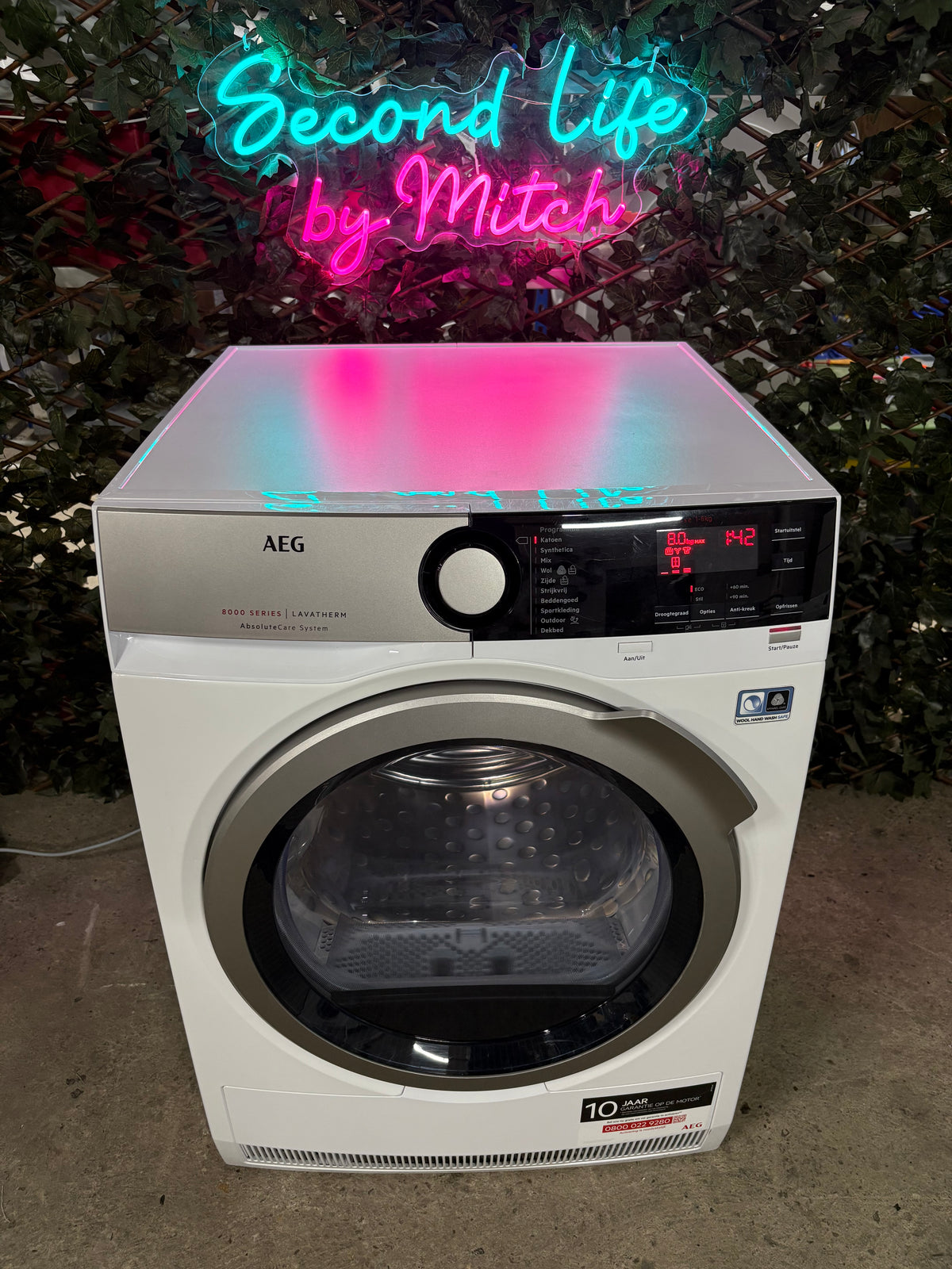 AEG 8000 Series 8kg Warmtepompdroger