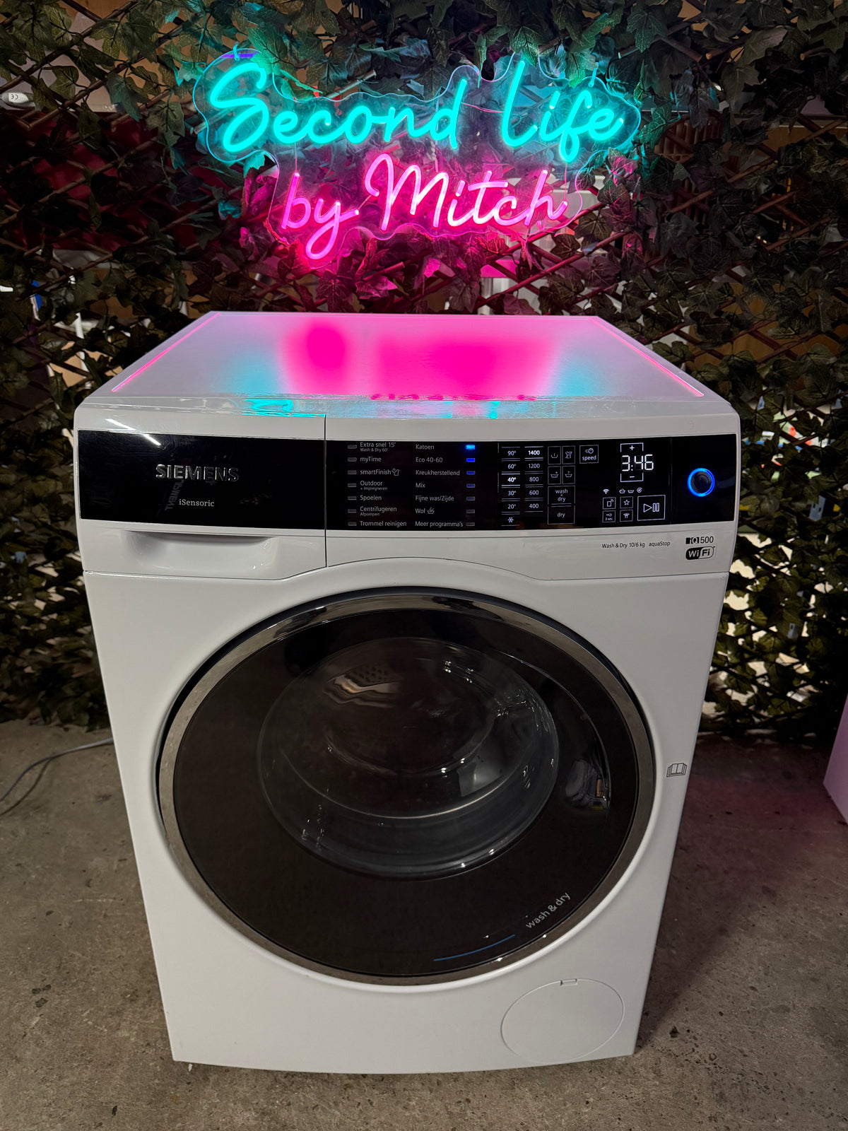 Siemens iQ500 Wash&Dry 10/6kg WiFi Was & Droog Combinatie