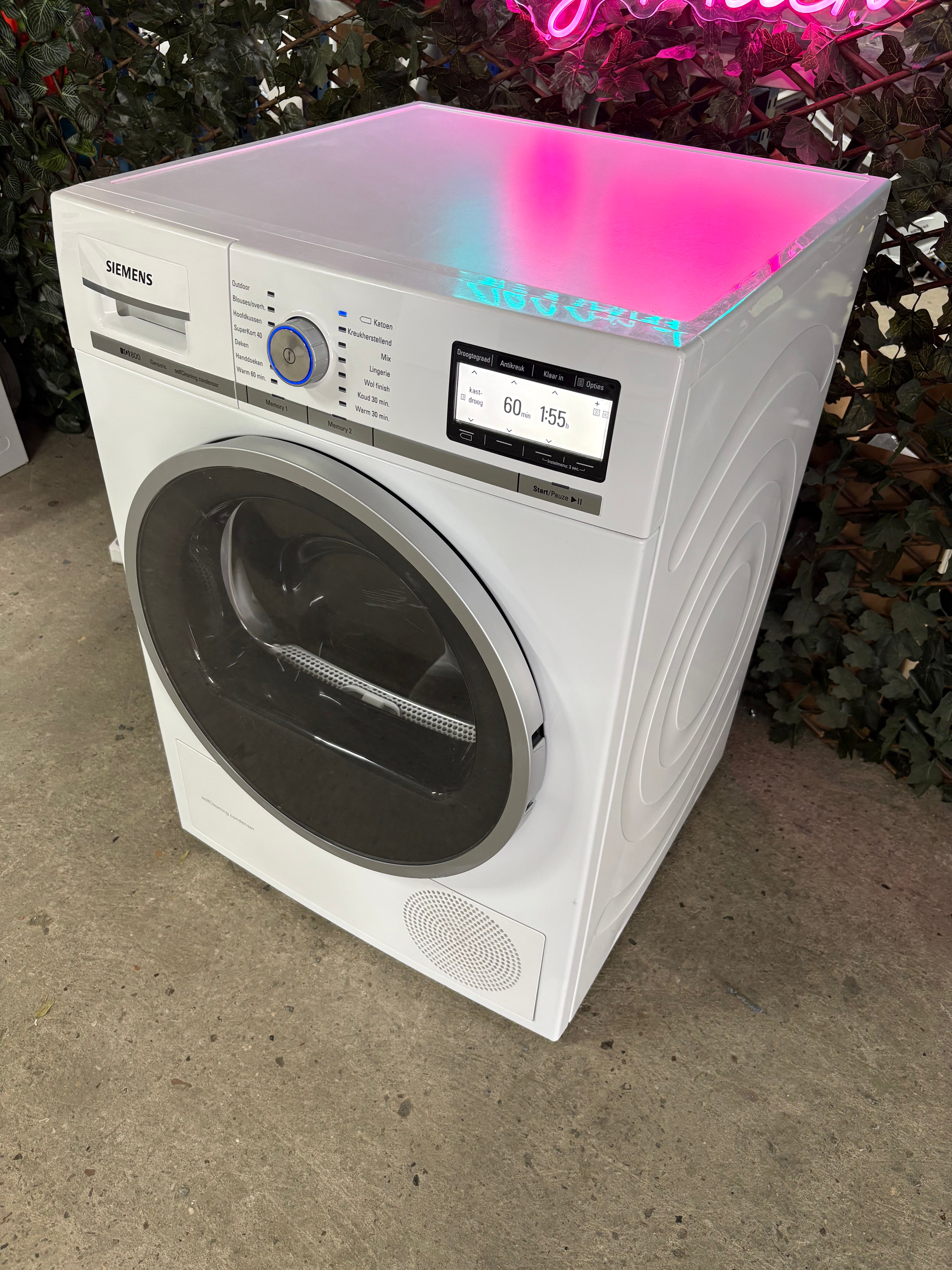 Siemens iQ800 9kg Warmtepompdroger