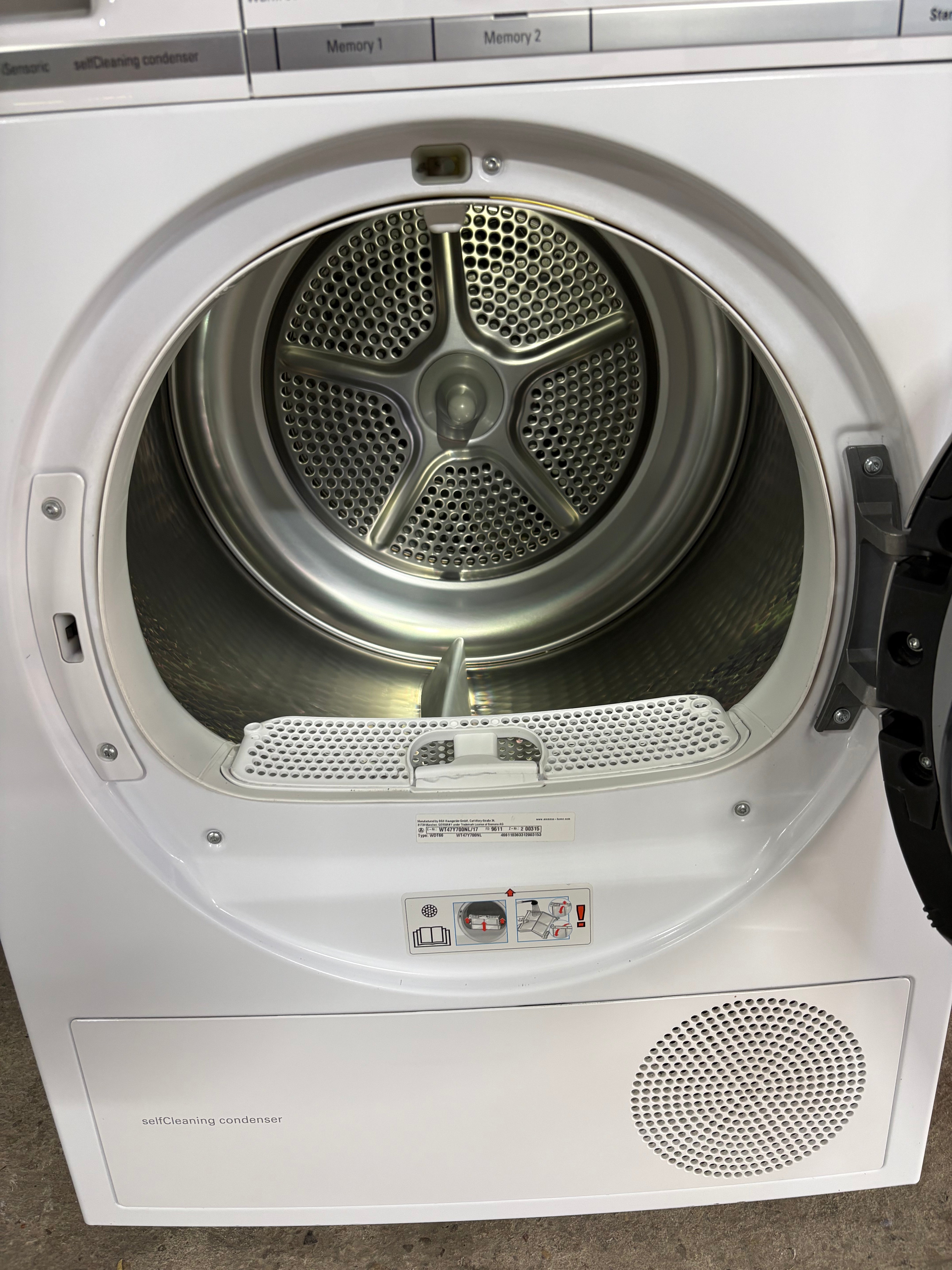 Siemens iQ800 9kg Warmtepompdroger