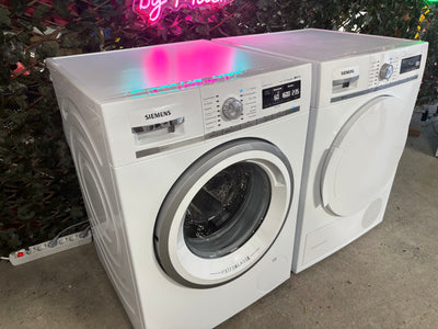Siemens iQ700 Wasmachine + Droger Set