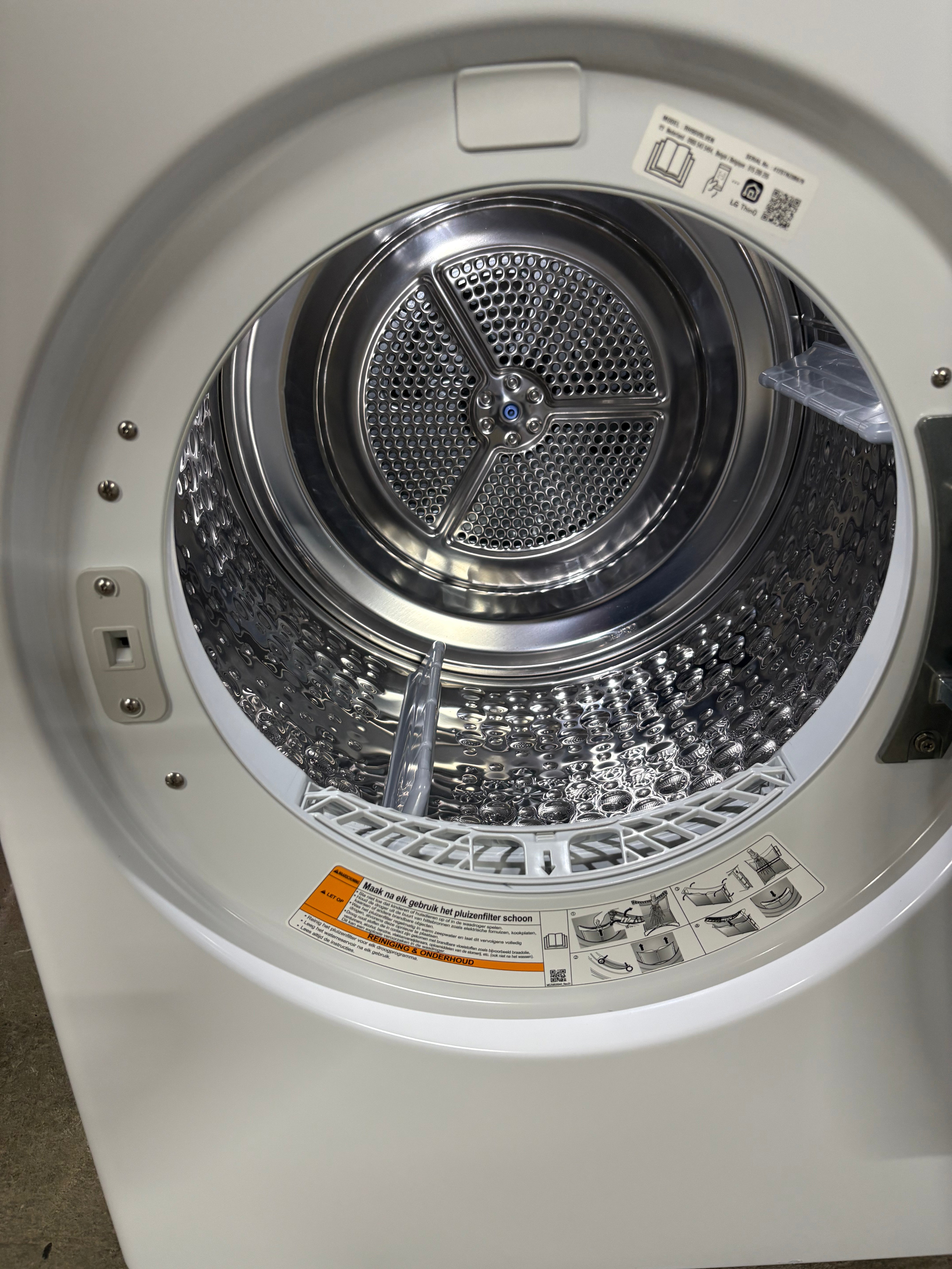LG ThinQ WiFi 9kg Warmtepompdroger