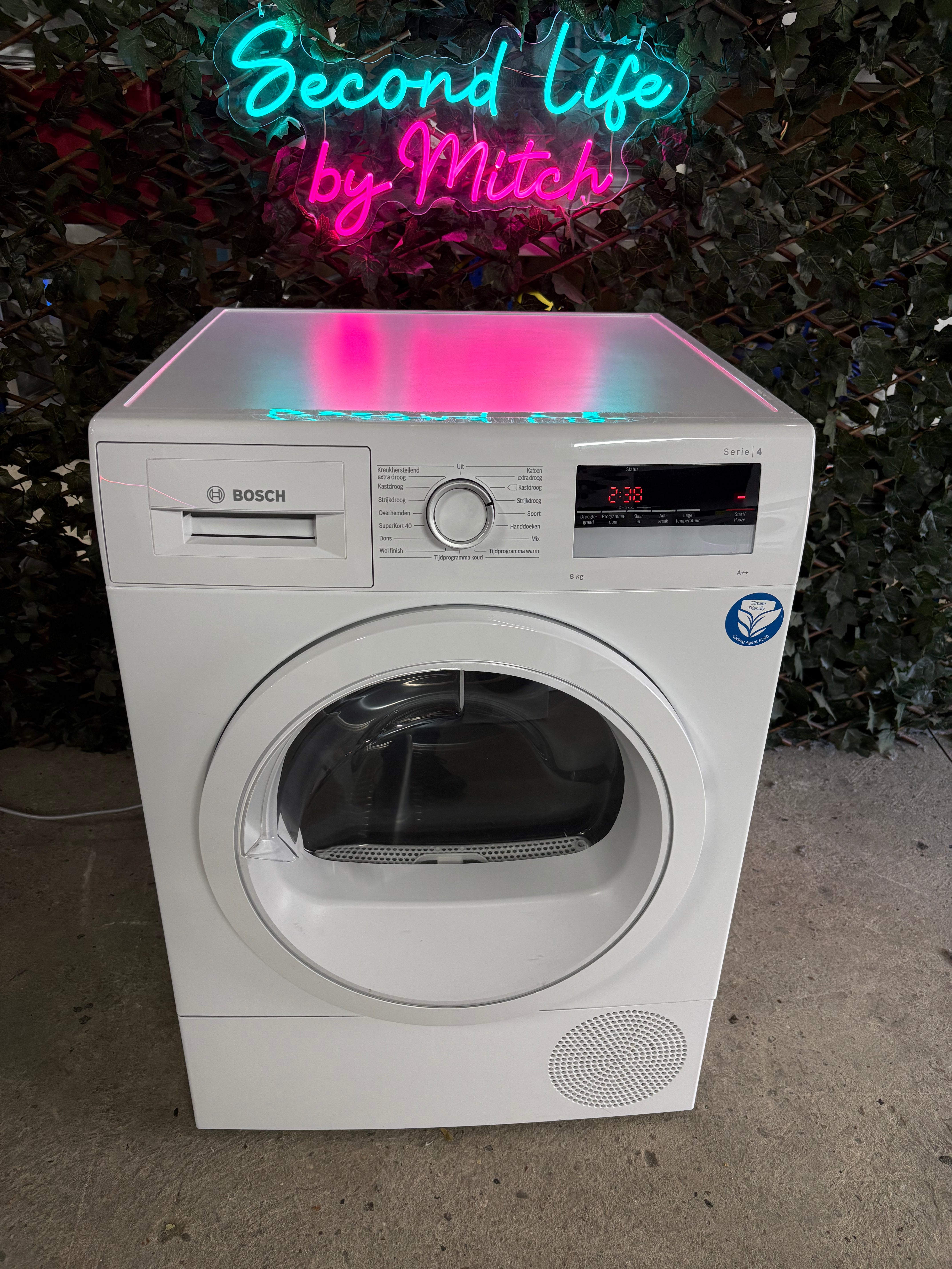 Bosch Serie 4 8kg Warmtepompdroger
