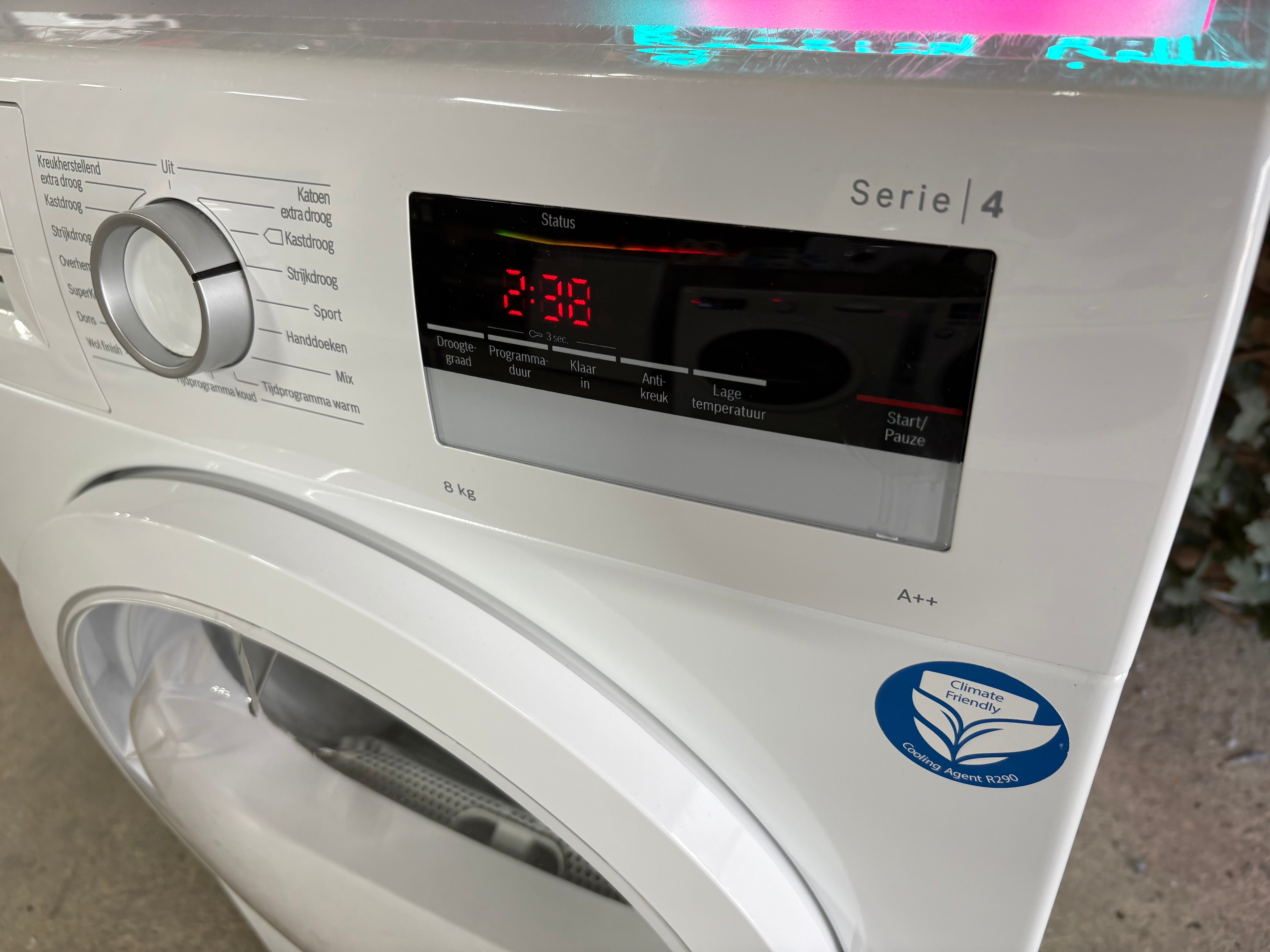 Bosch Serie 4 8kg Warmtepompdroger