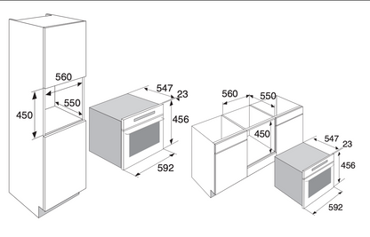 Inbouw combi oven magnetron Atag