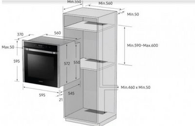 Inbouw oven Samsung
